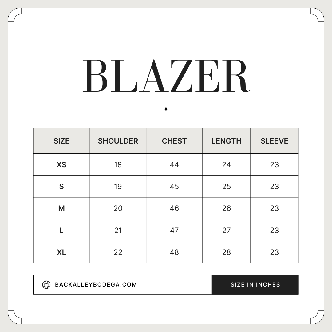 Graphite Moss Biker Blazer