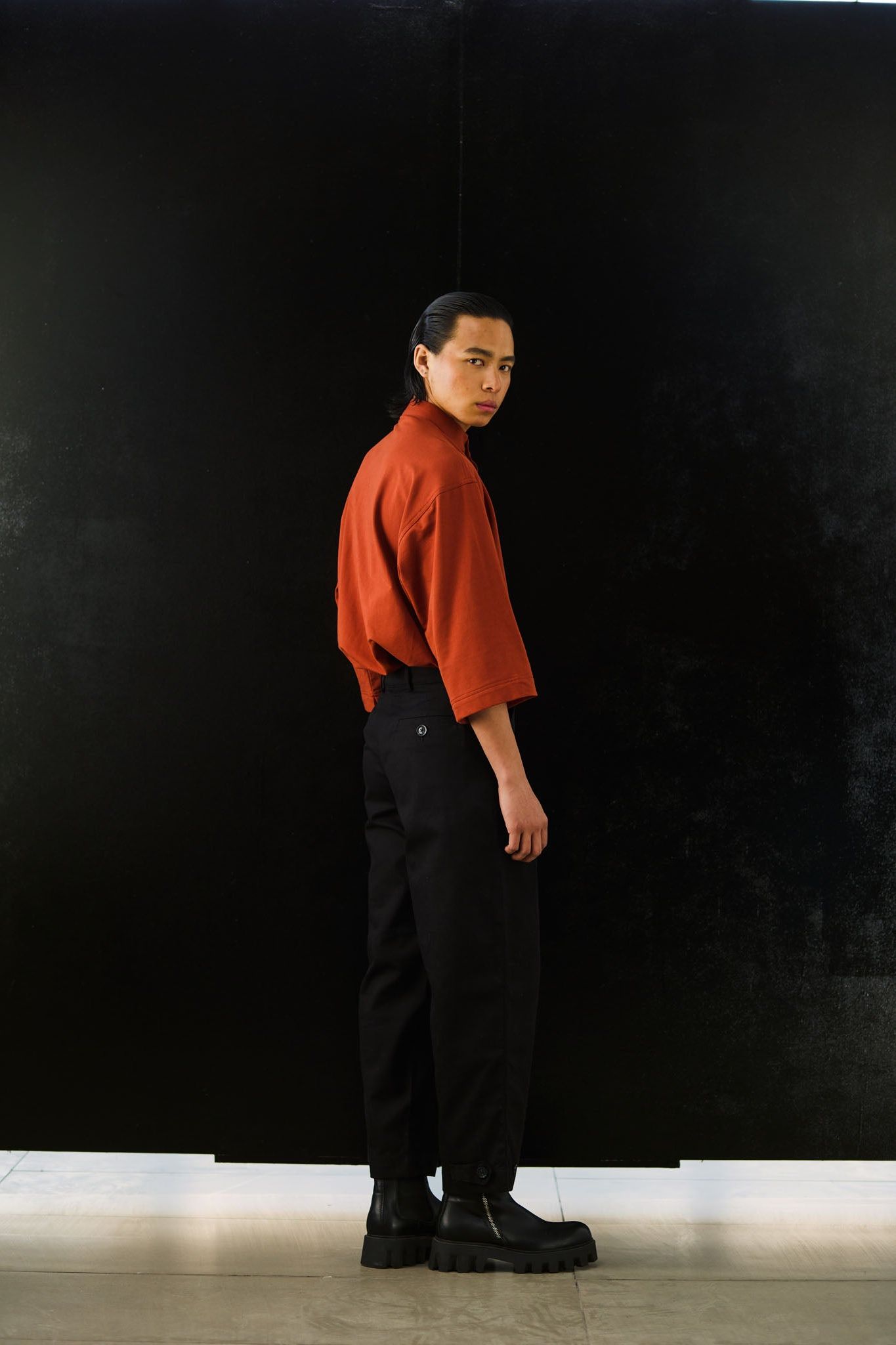 Rust Henley
