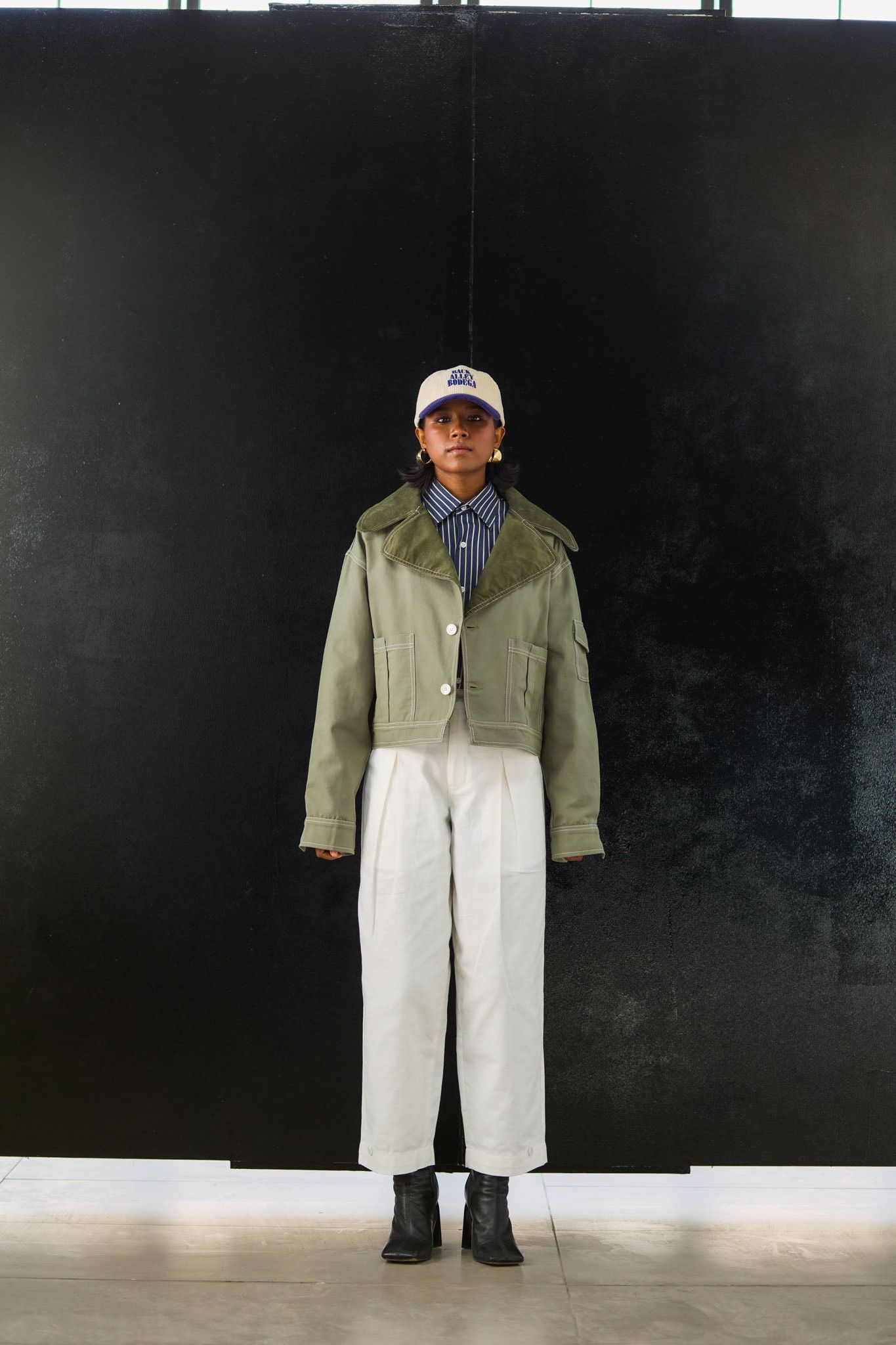 Cropped Field Utility Jacket