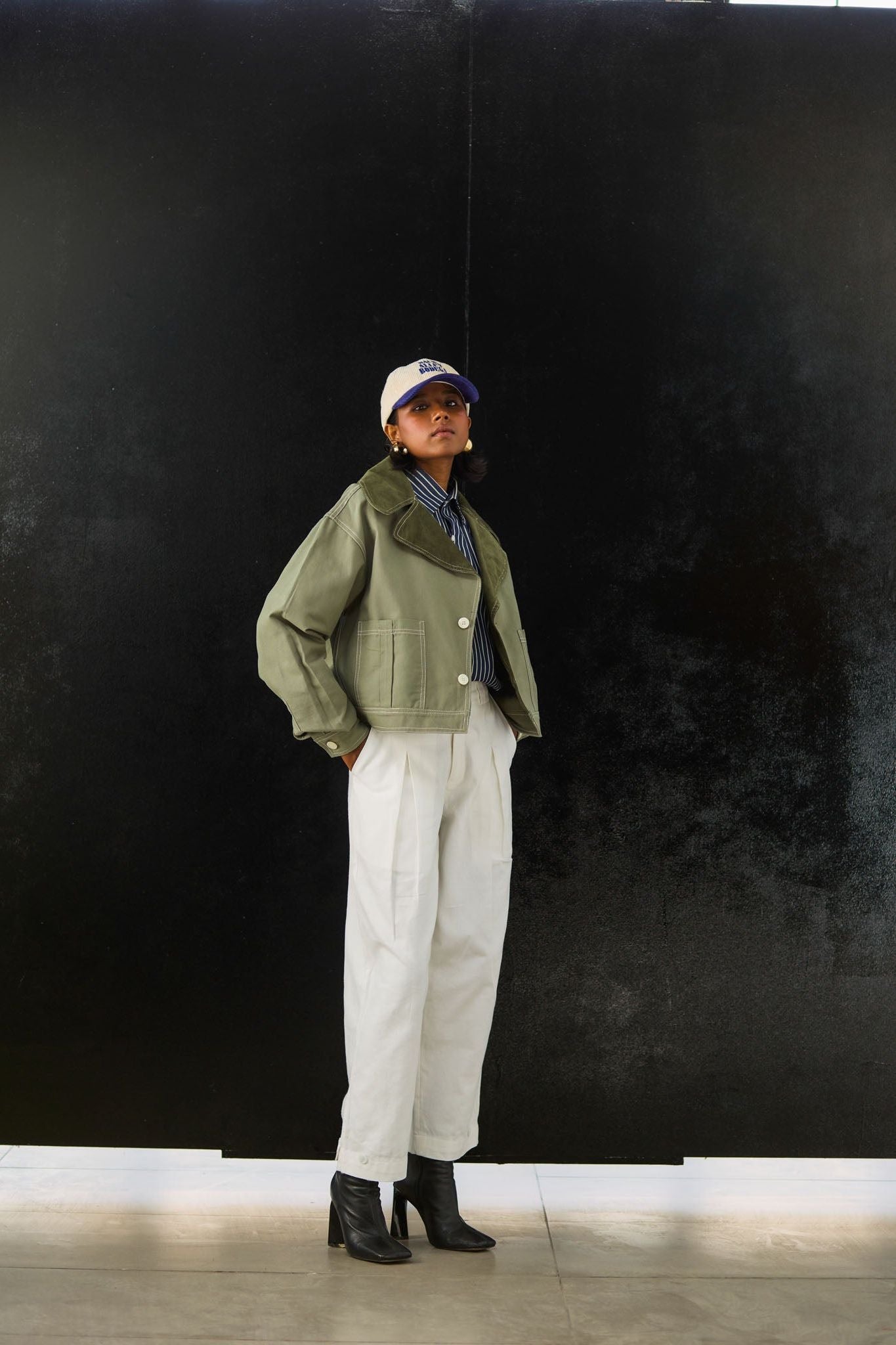 Cropped Field Utility Jacket