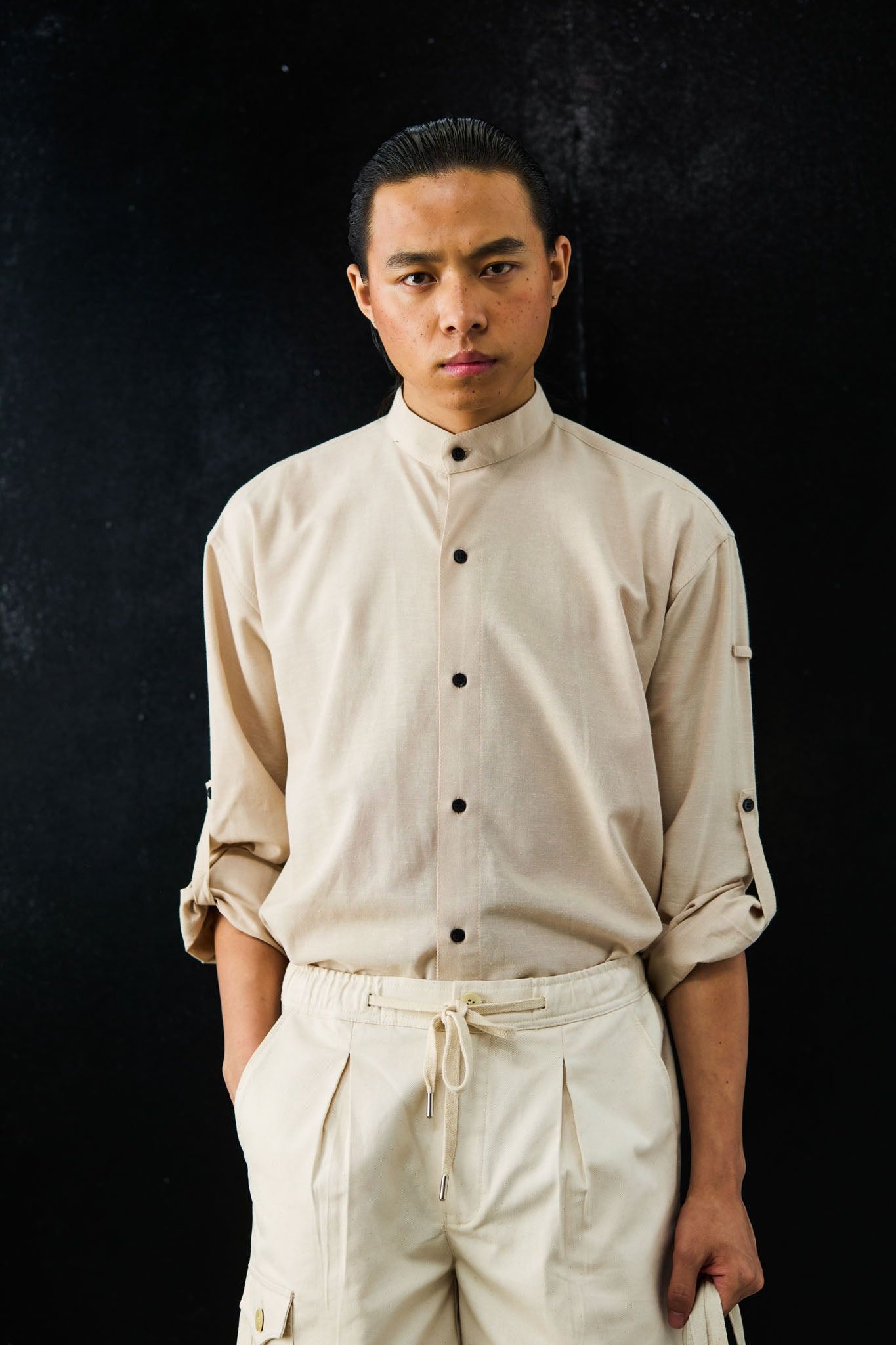 Box Pleat Shorts
