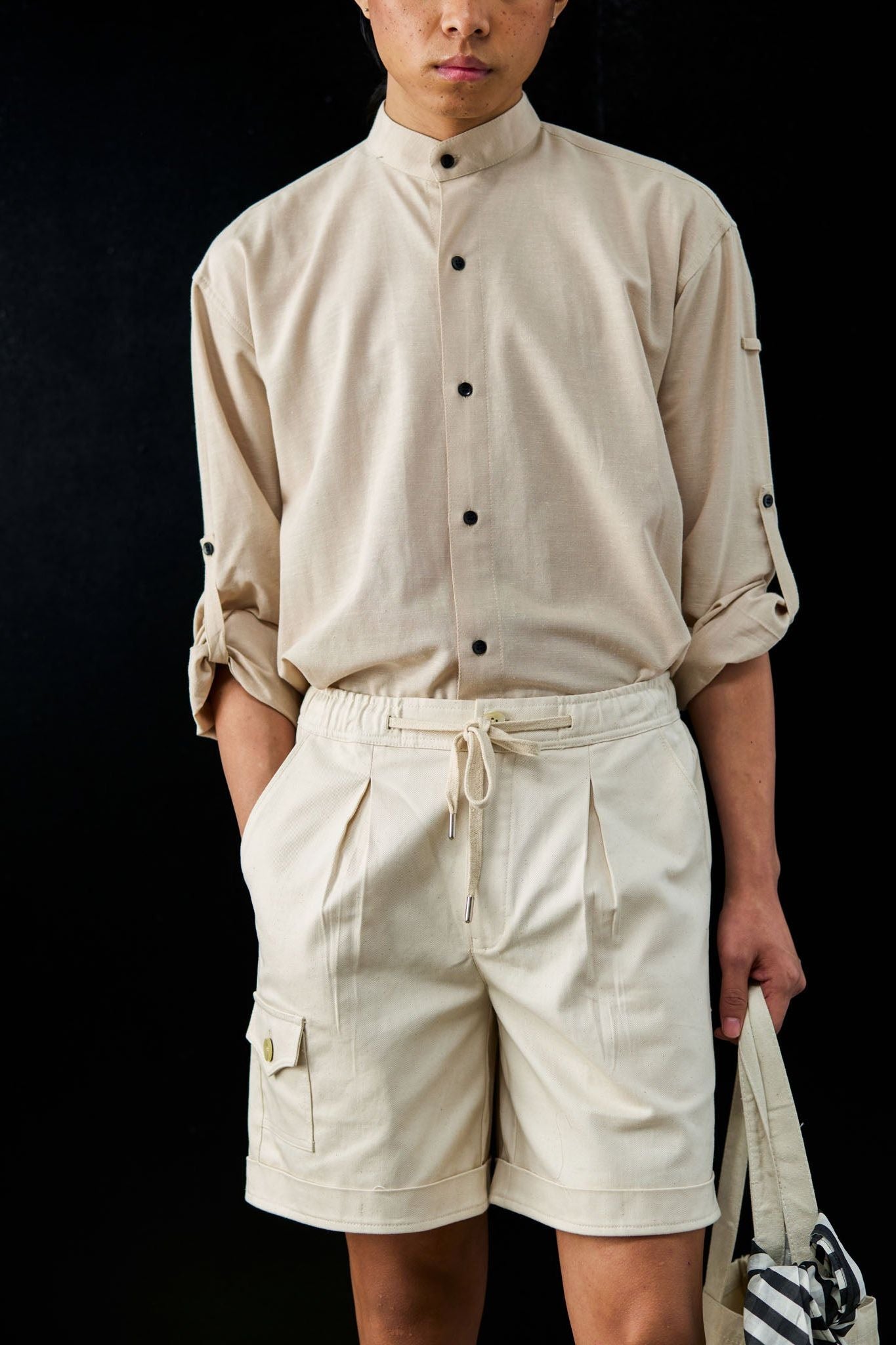Box Pleat Shorts