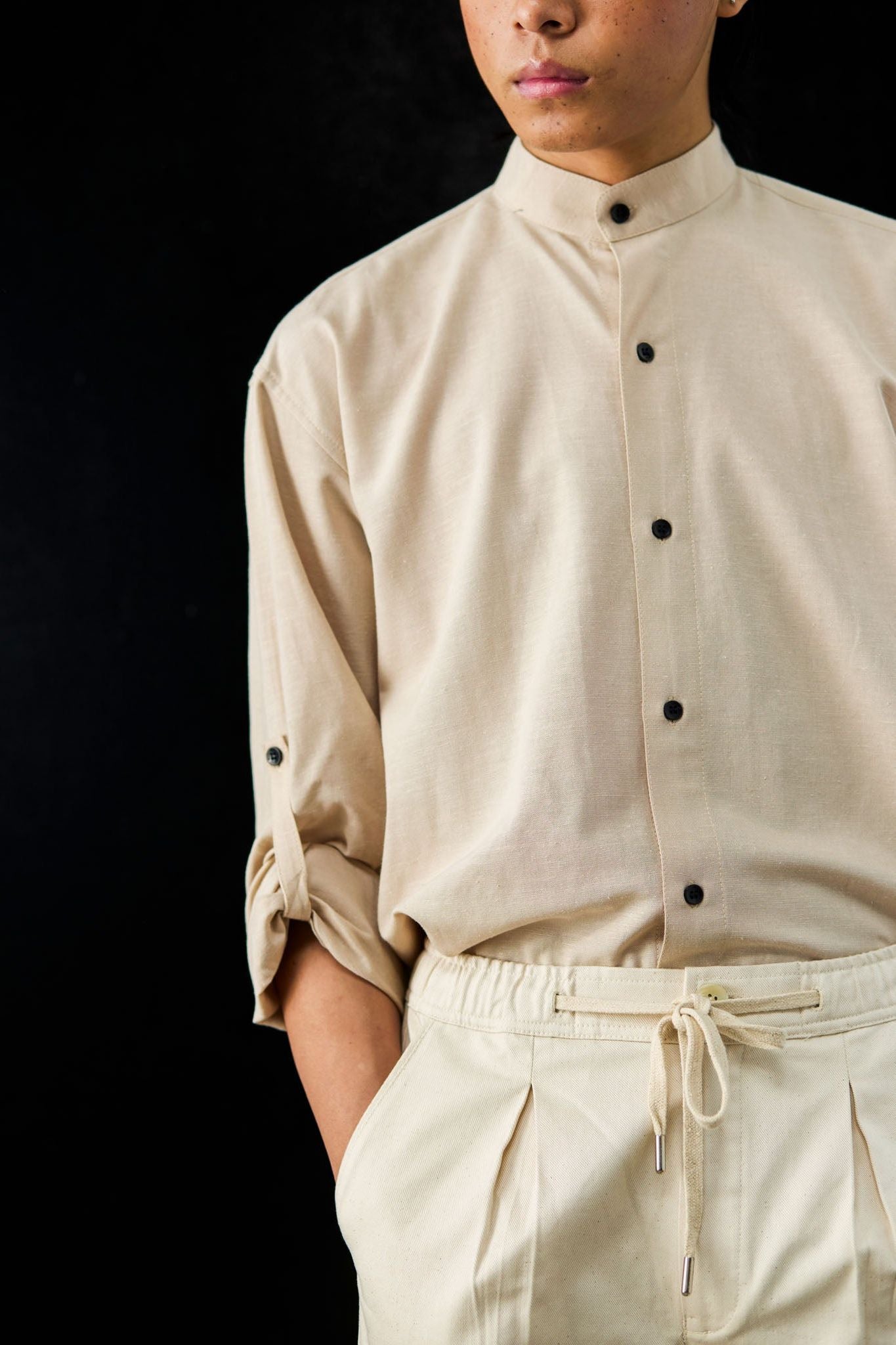 Box Pleat Shorts
