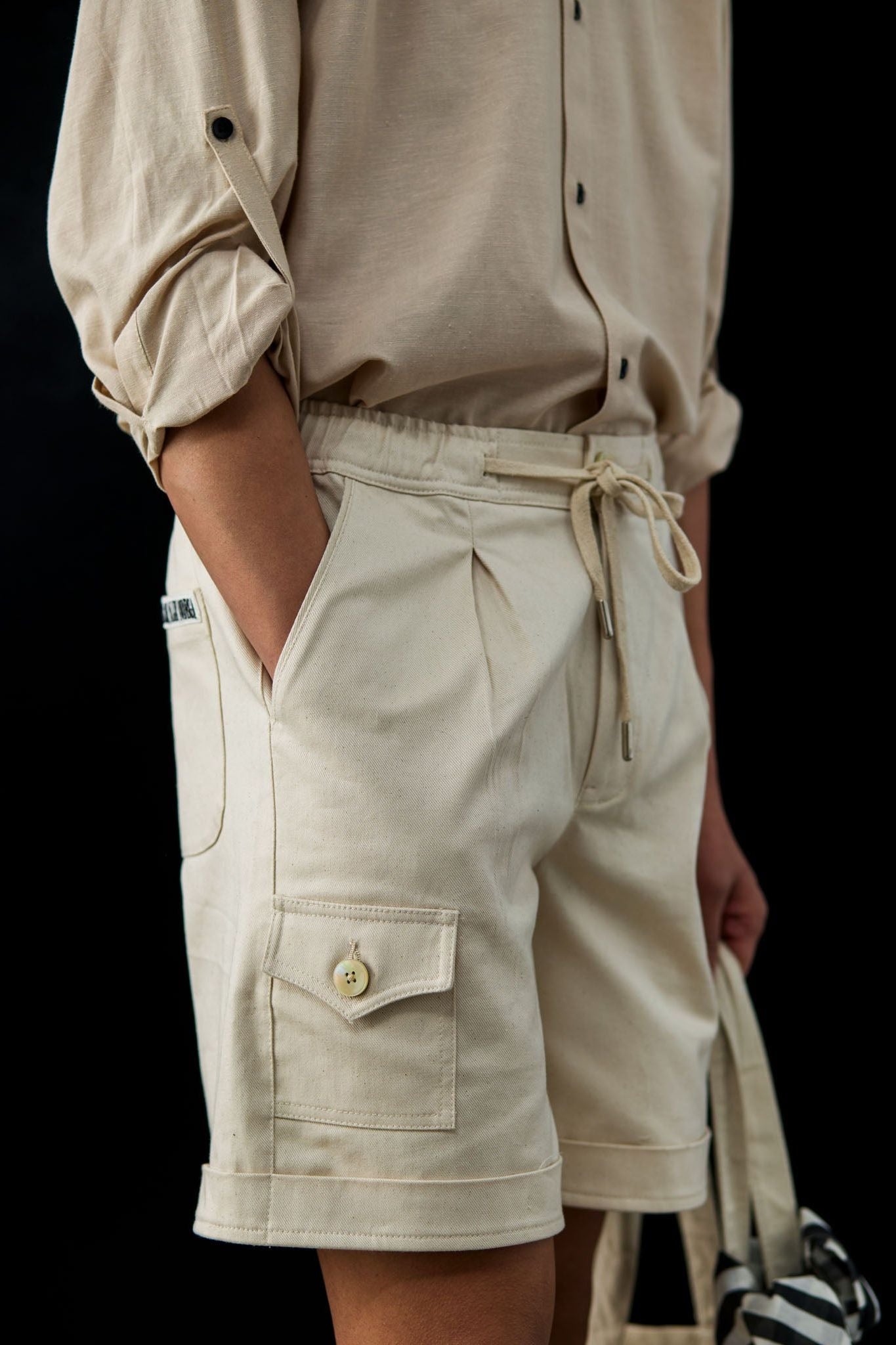 Box Pleat Shorts