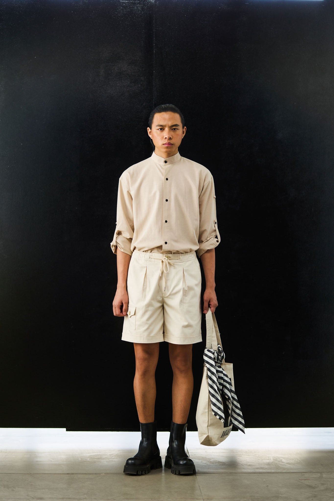 Box Pleat Shorts