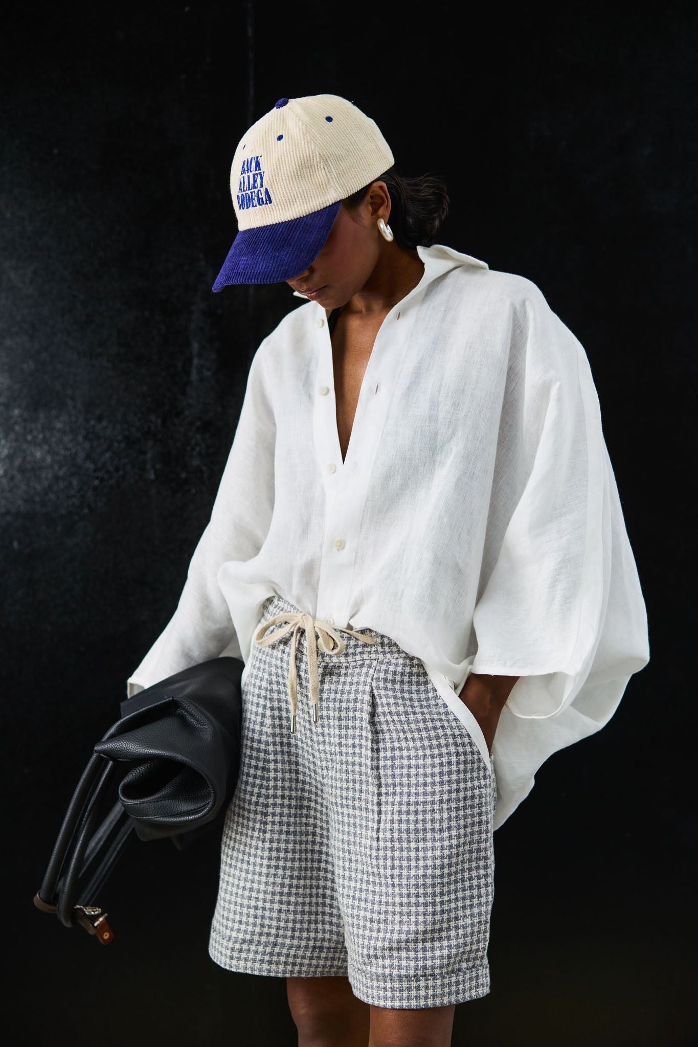 Workshop Shorts in Salt Grid