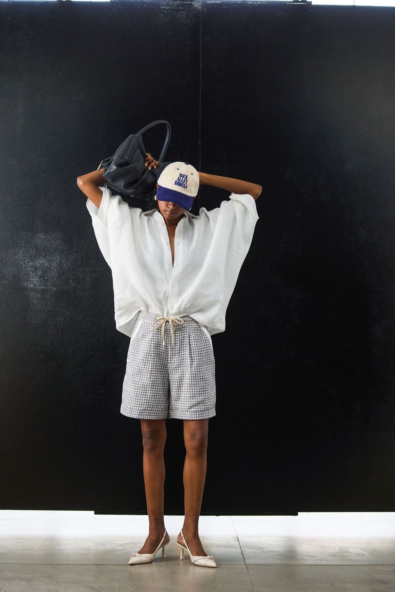 Workshop Shorts in Salt Grid