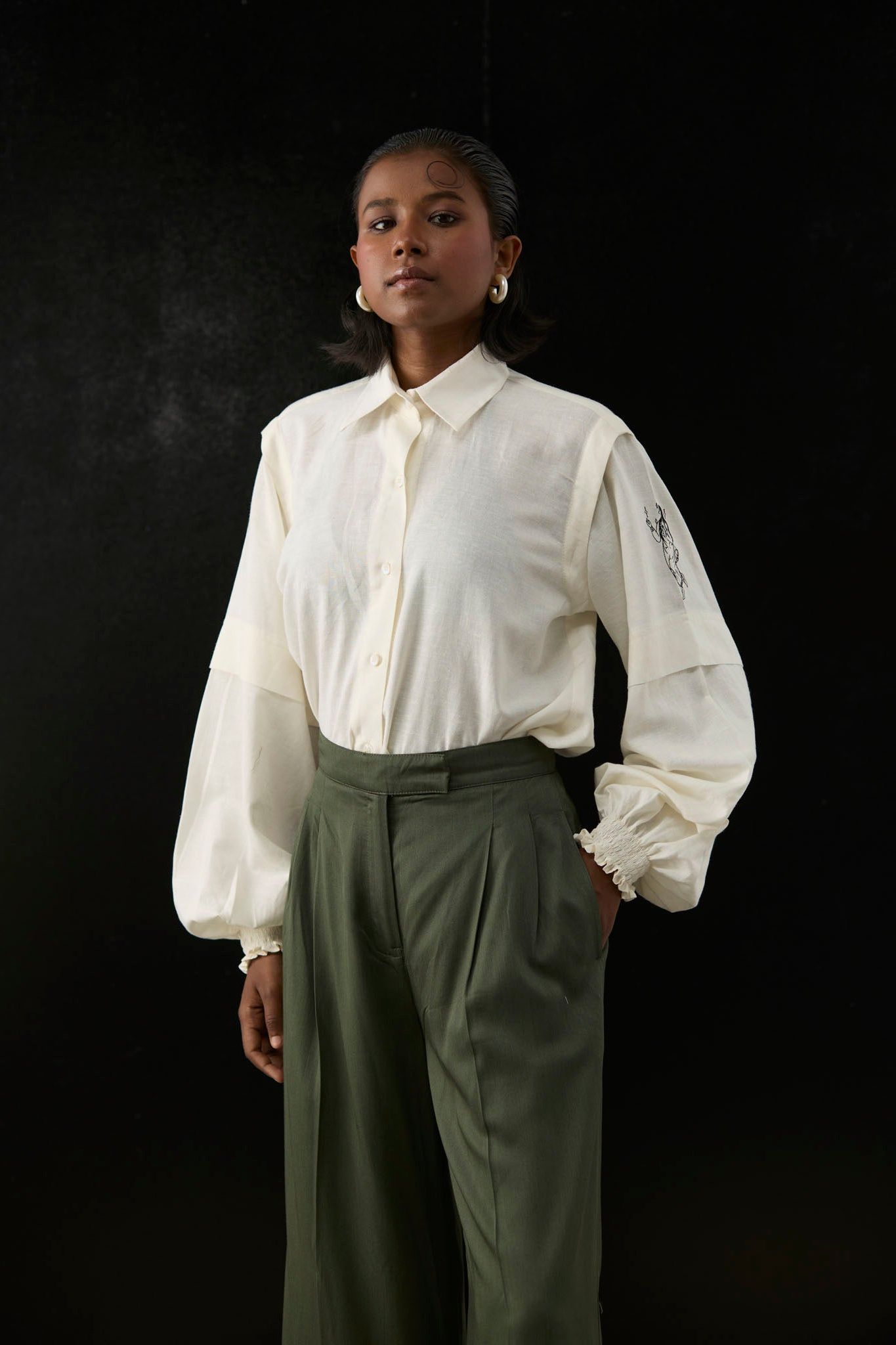 No. 08 Flared Trousers