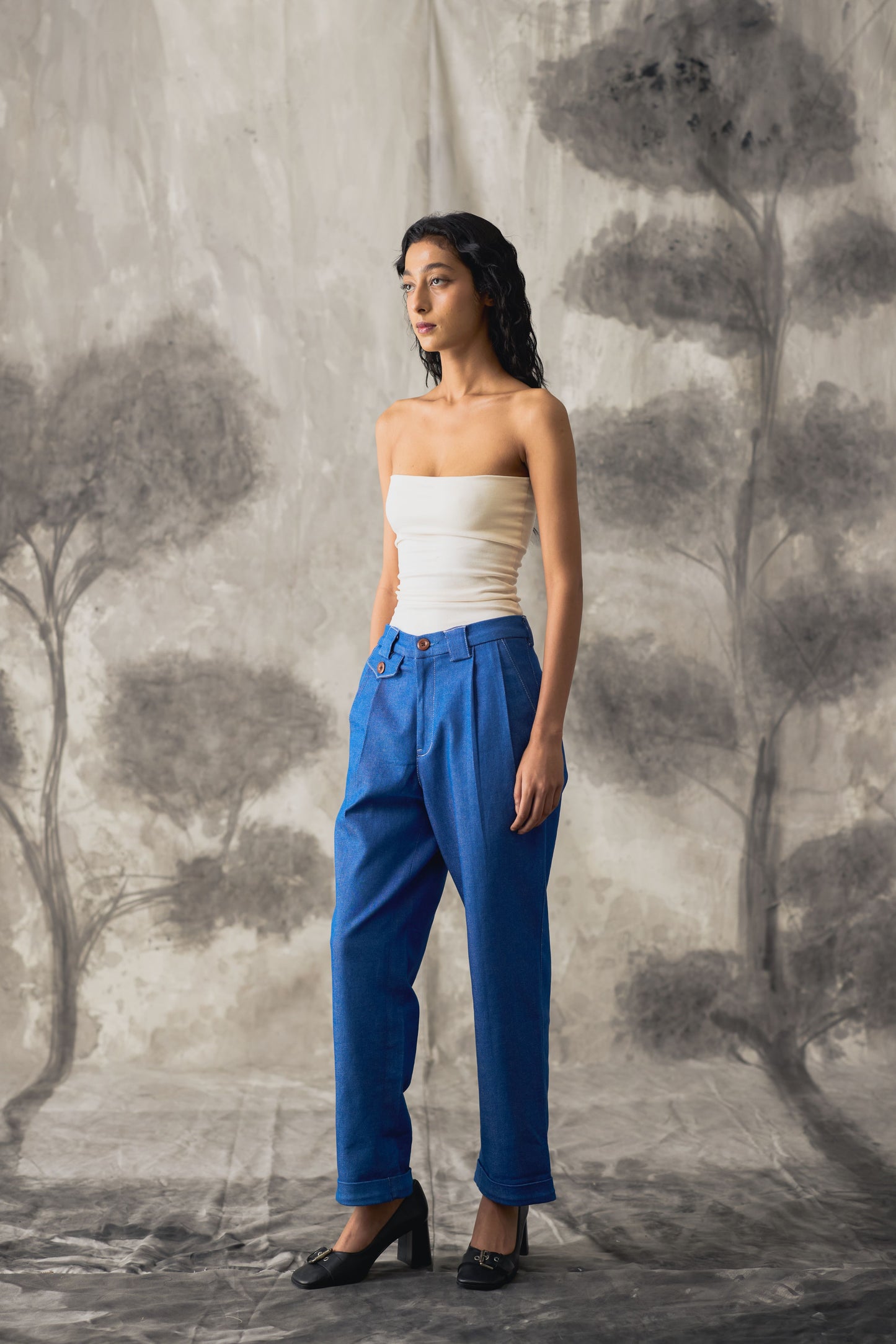 Blue Work Jeans - Women