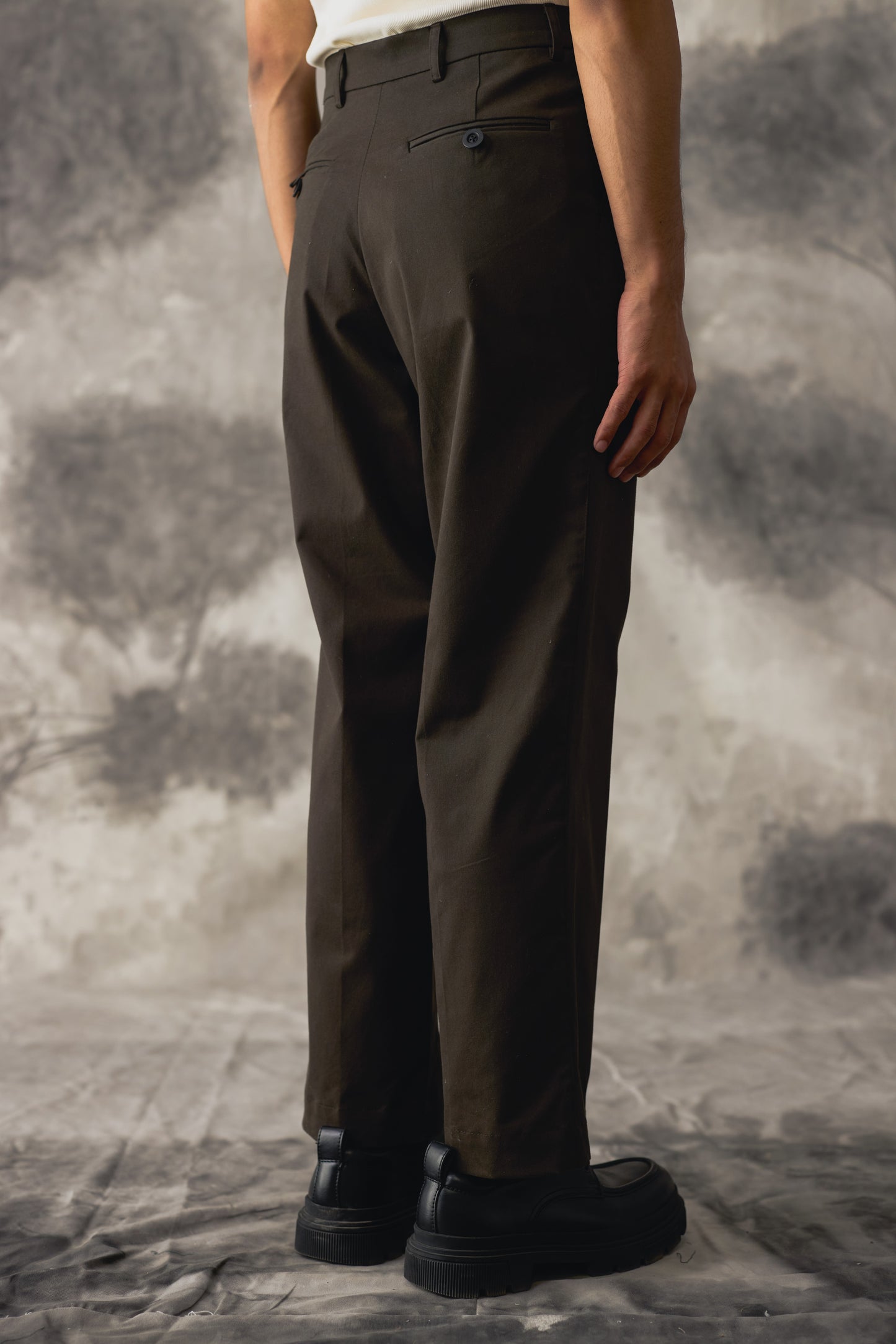 Black Sentry Trousers - Men