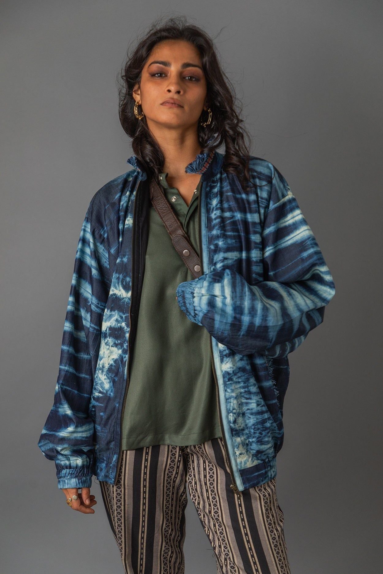 Rainstorm Bomber Jacket