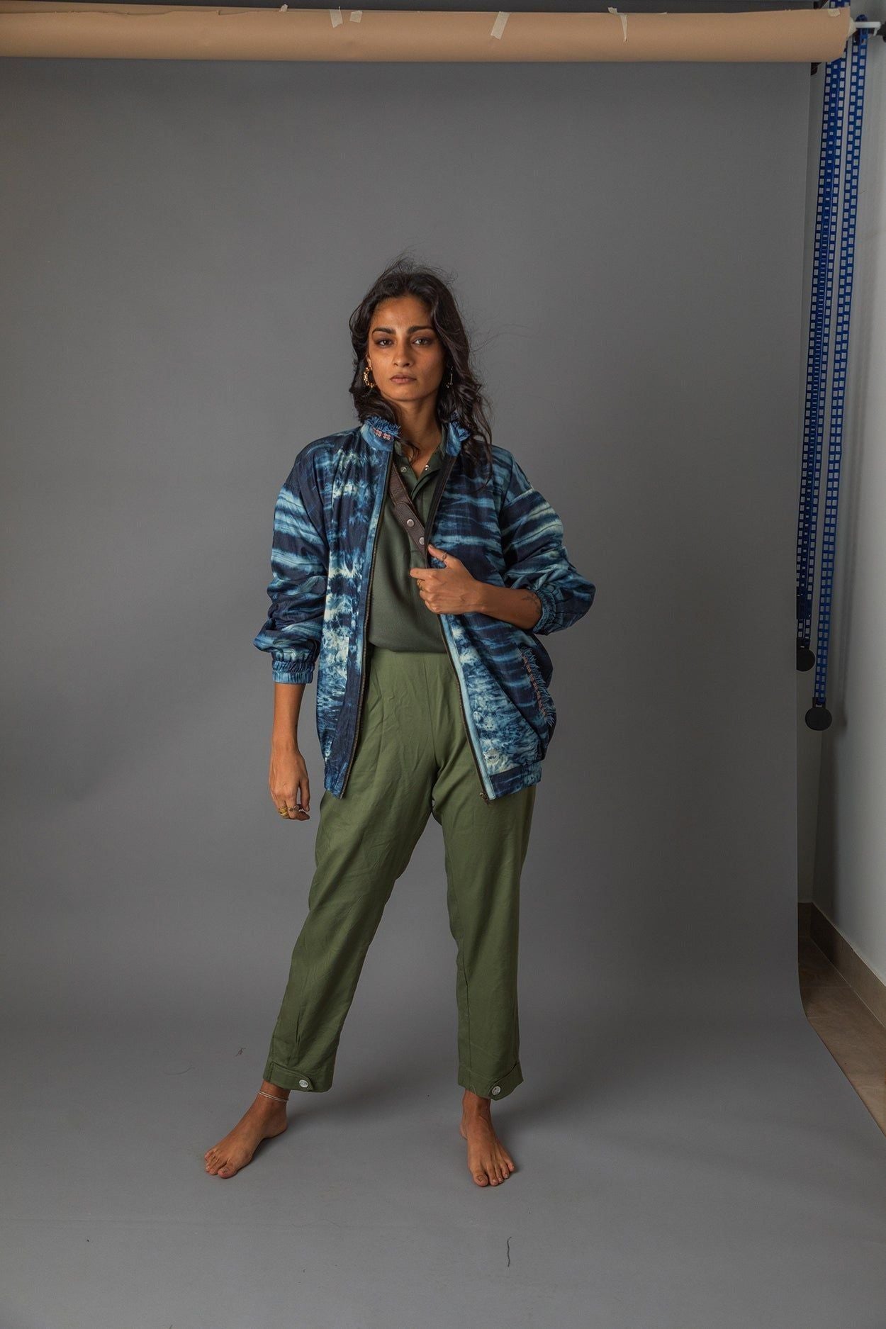 Rainstorm Bomber Jacket