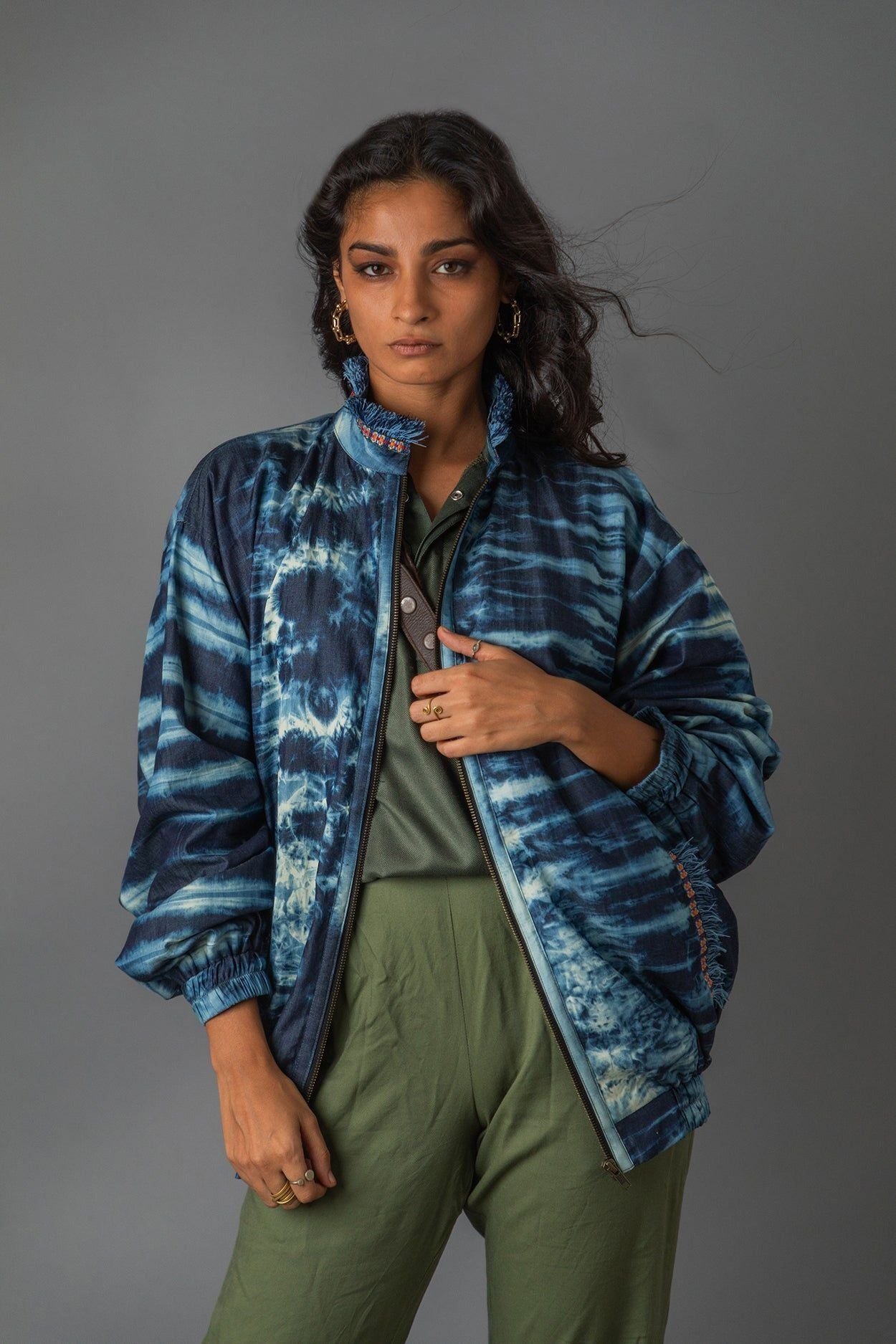 Rainstorm Bomber Jacket