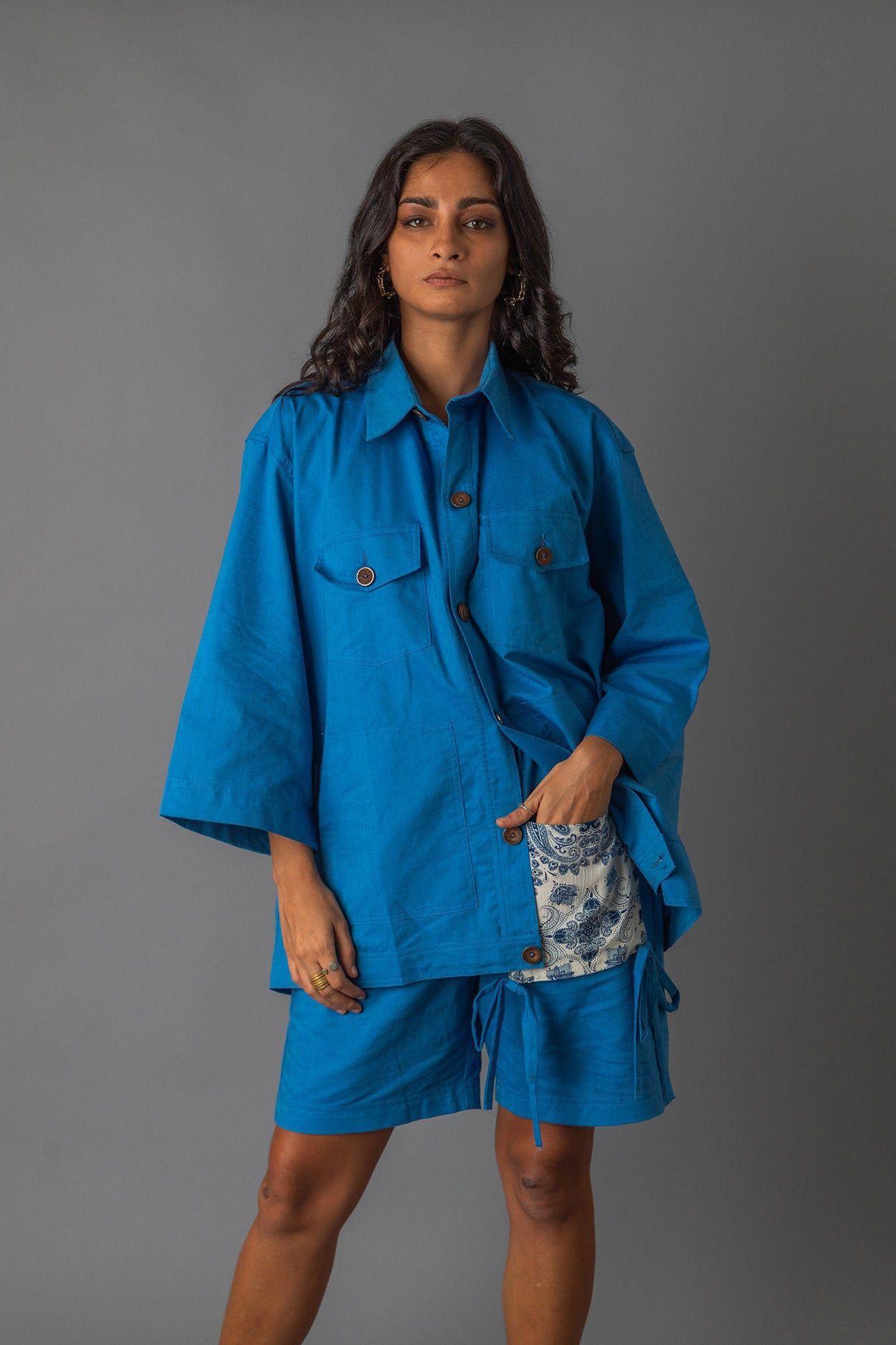 Overshirt Blue