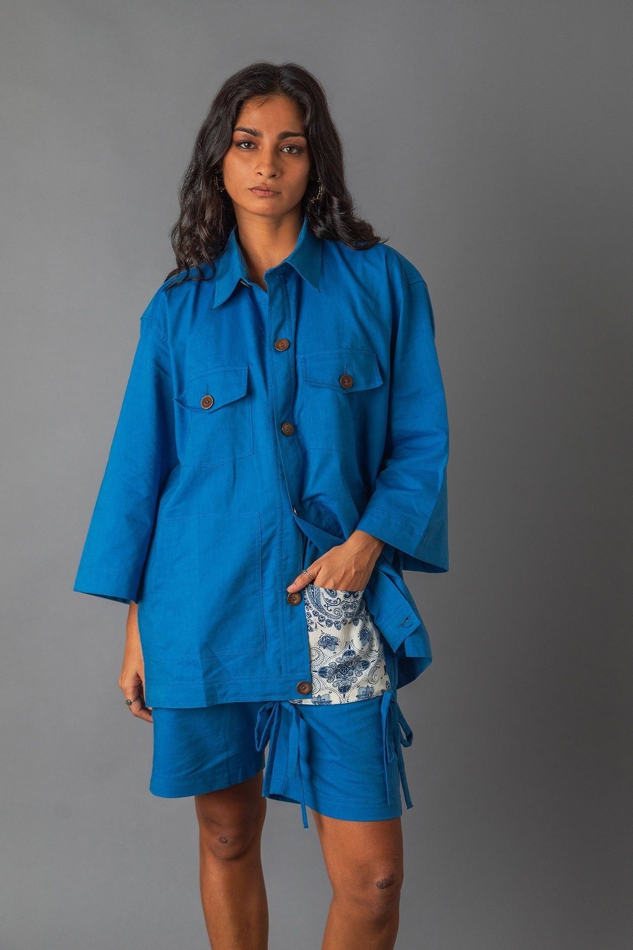 Overshirt Blue