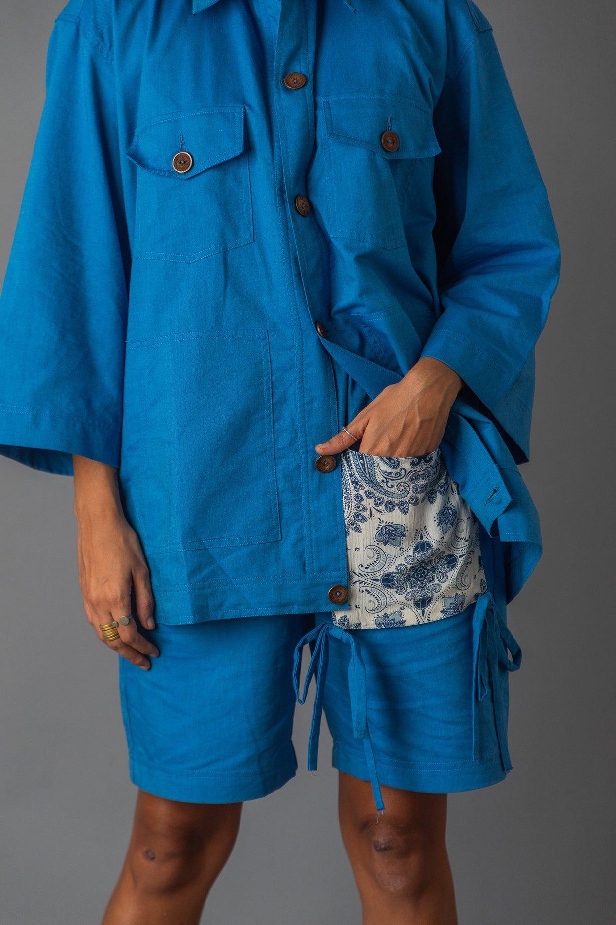 Overshirt Blue