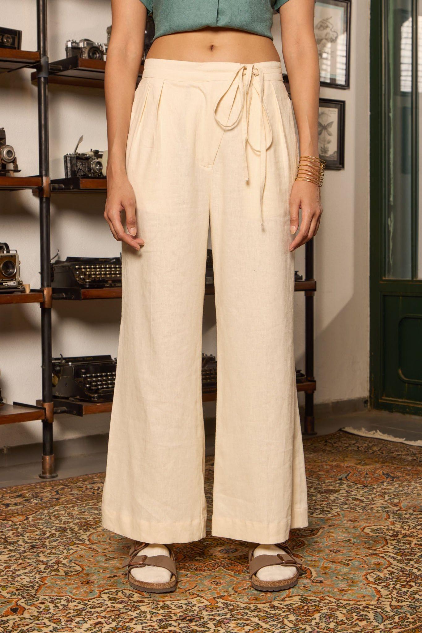 Linen Drawstring Pants – Back Alley Bodega