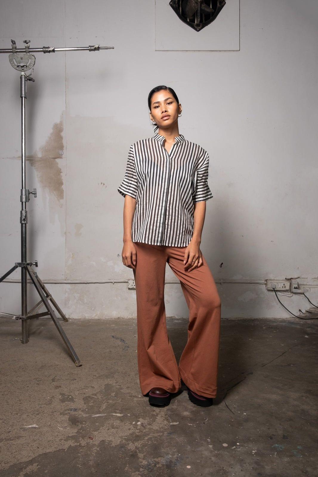 Chanderi Silk Shirt