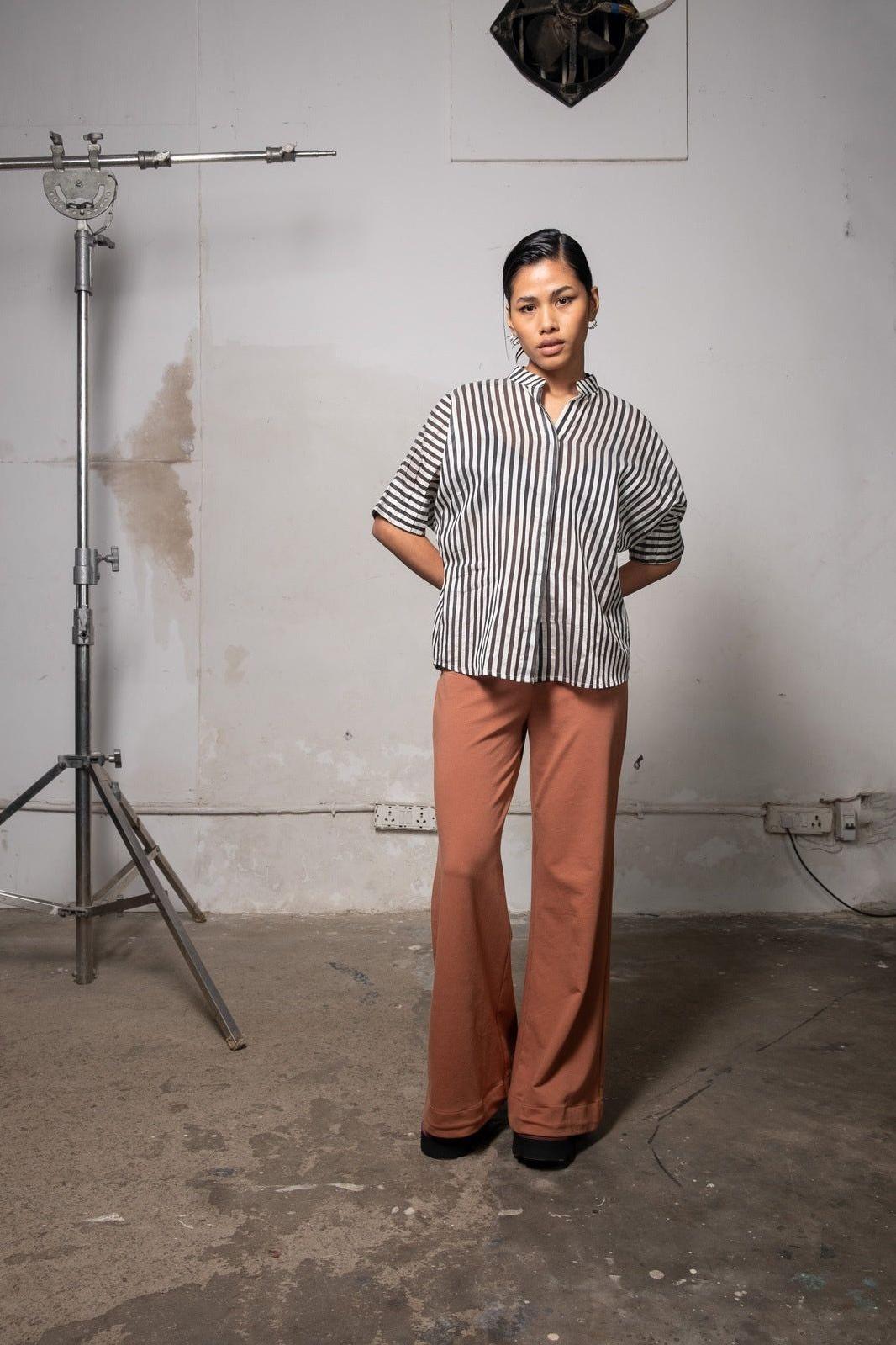 Chanderi Silk Shirt