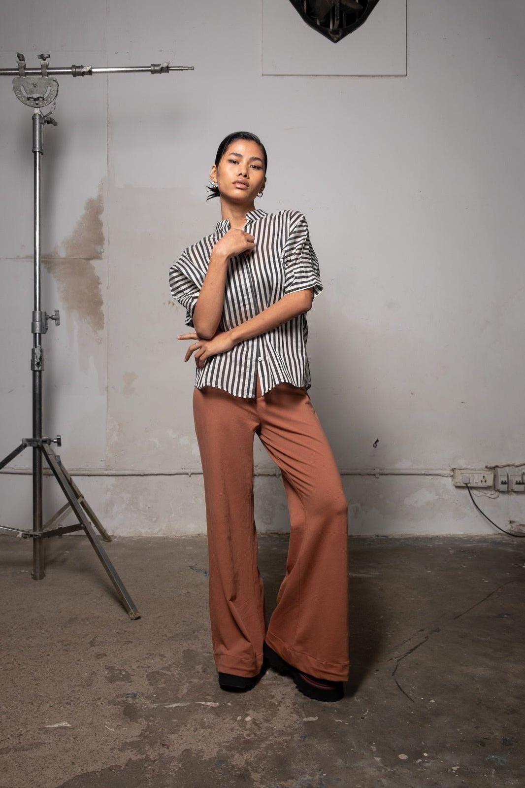 Chanderi Silk Shirt