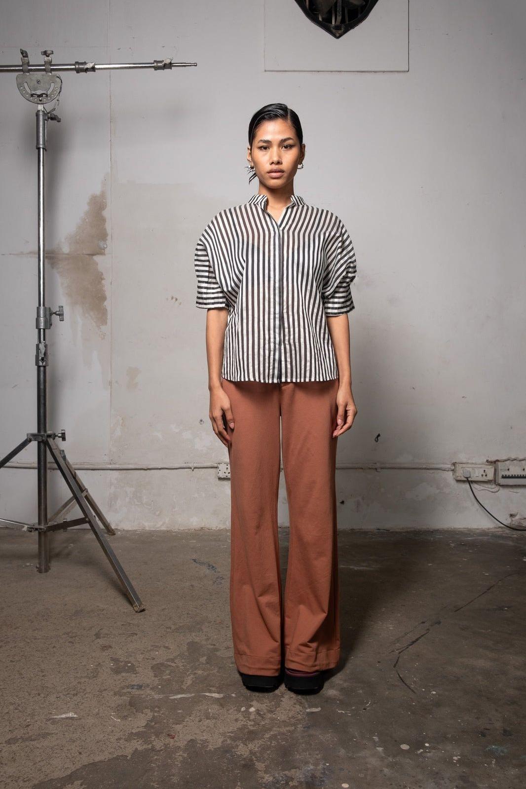 Chanderi Silk Shirt