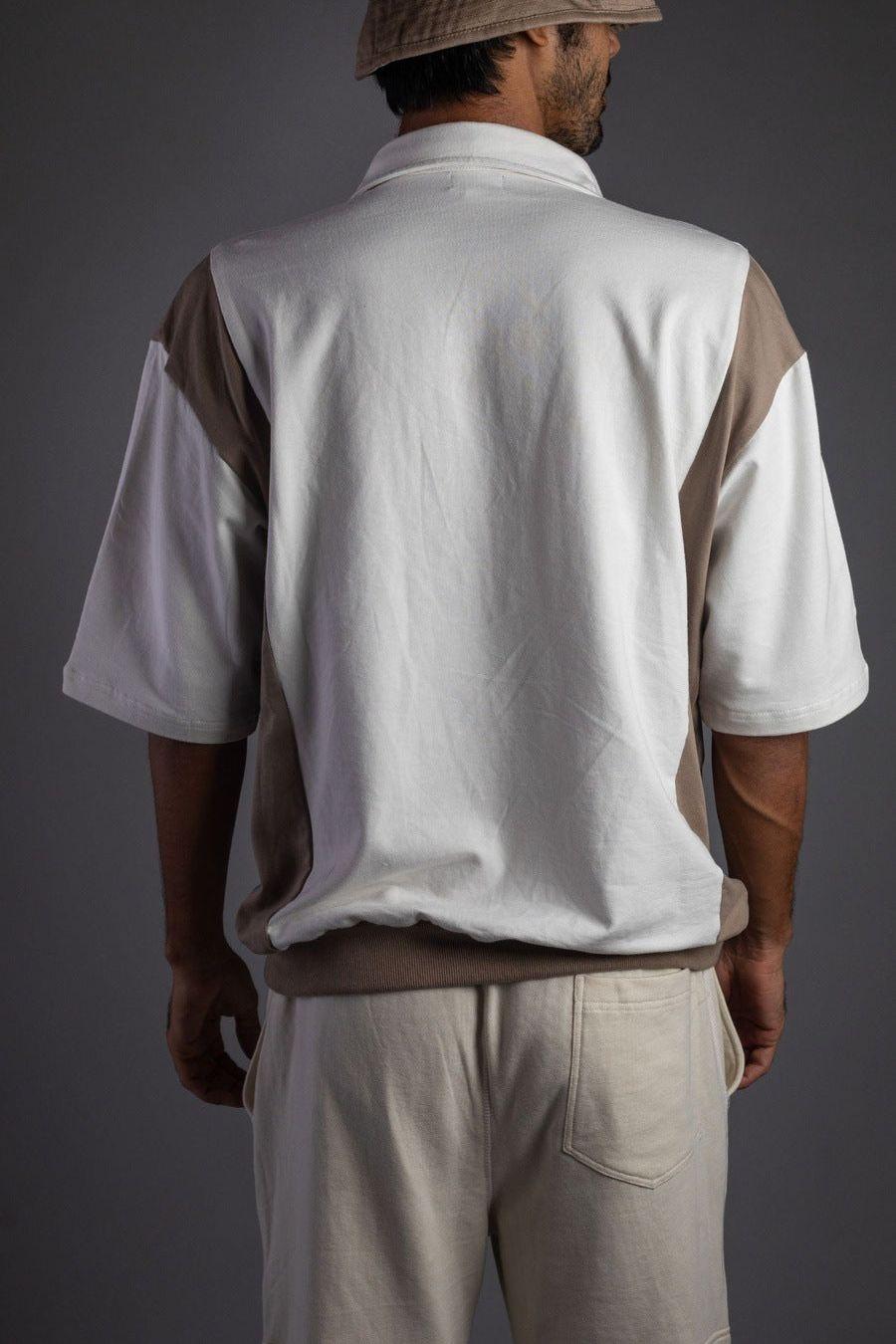 Mechanic Polo T-Shirt Beige