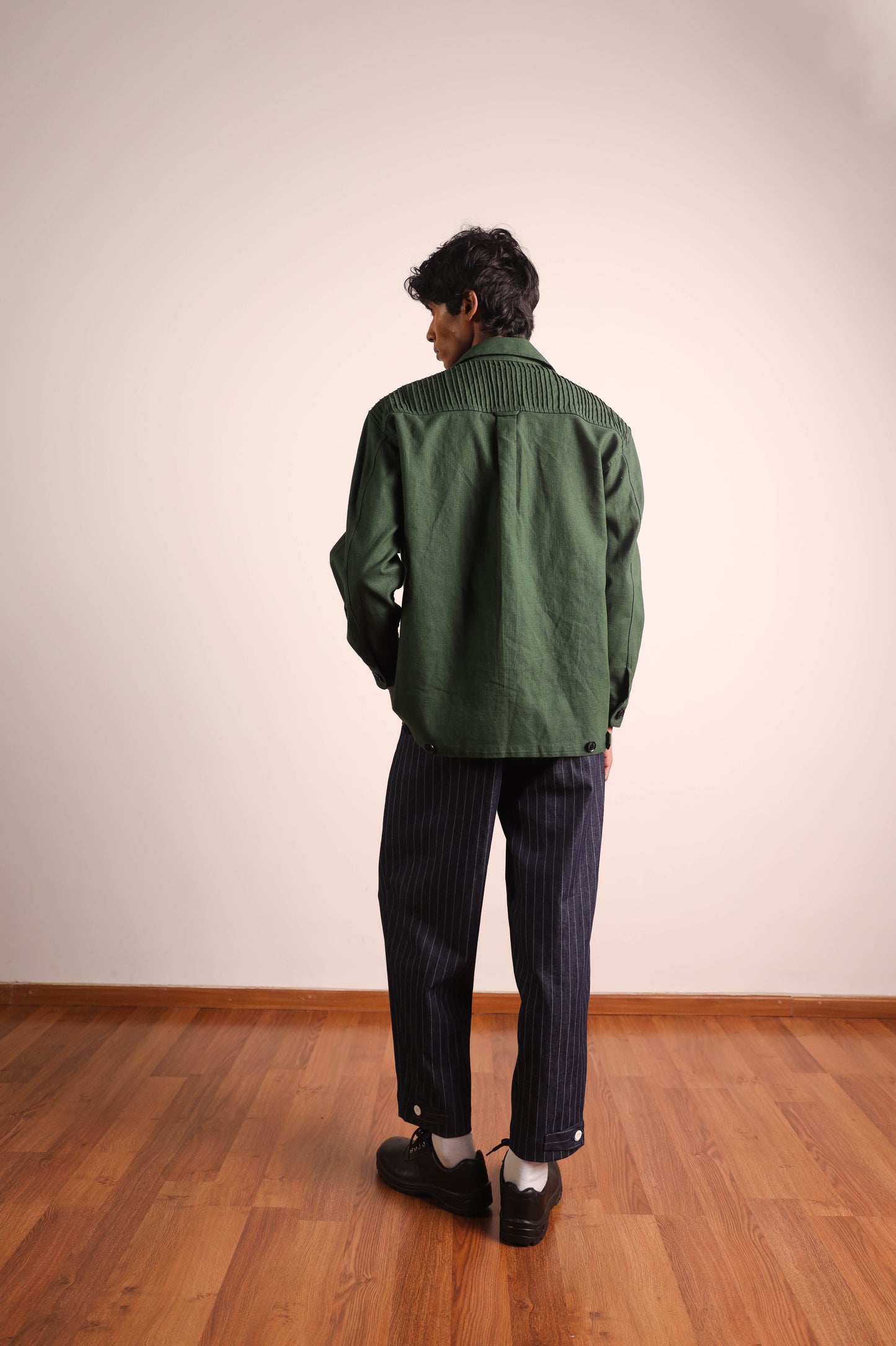 Linen Work Jacket