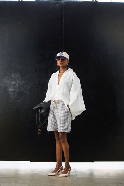 Workshop Shorts in Salt Grid