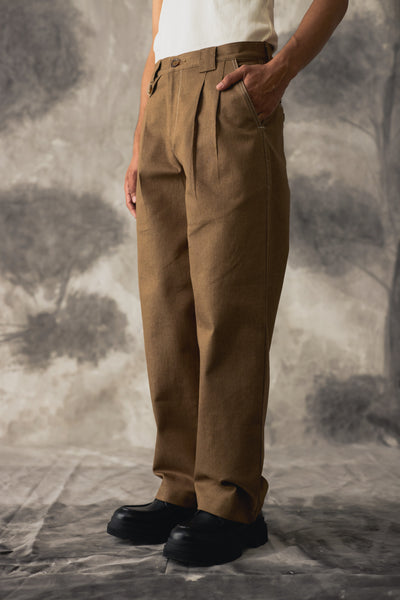 Tobacco Denim Work Jeans - Men
