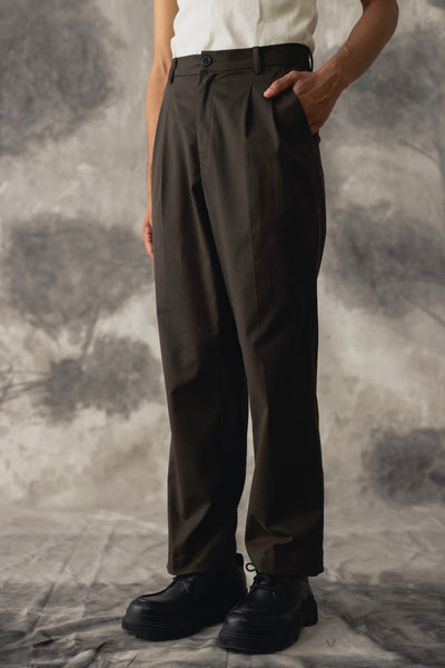 Black Sentry Trousers - Men