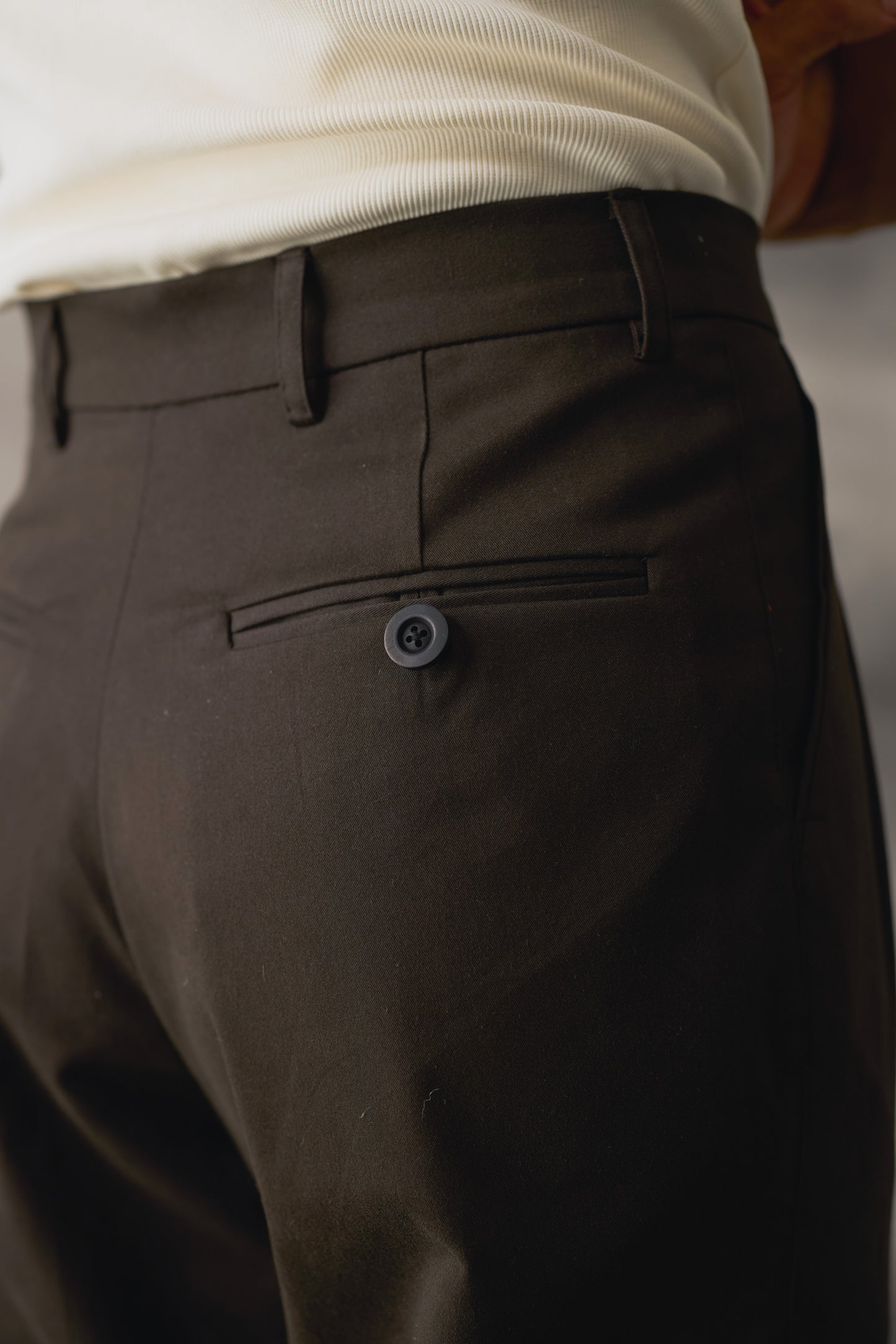 Black Sentry Trousers - Men