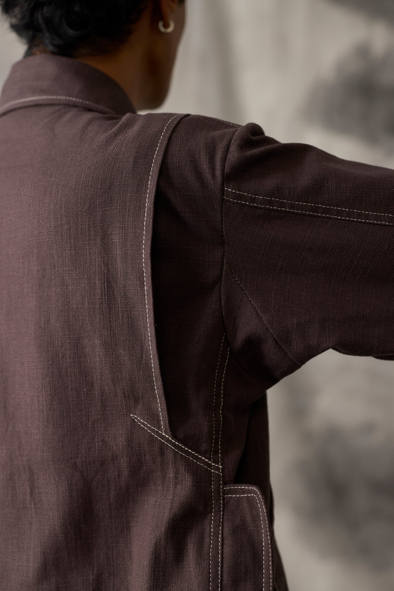 Linen Field Jacket - Men