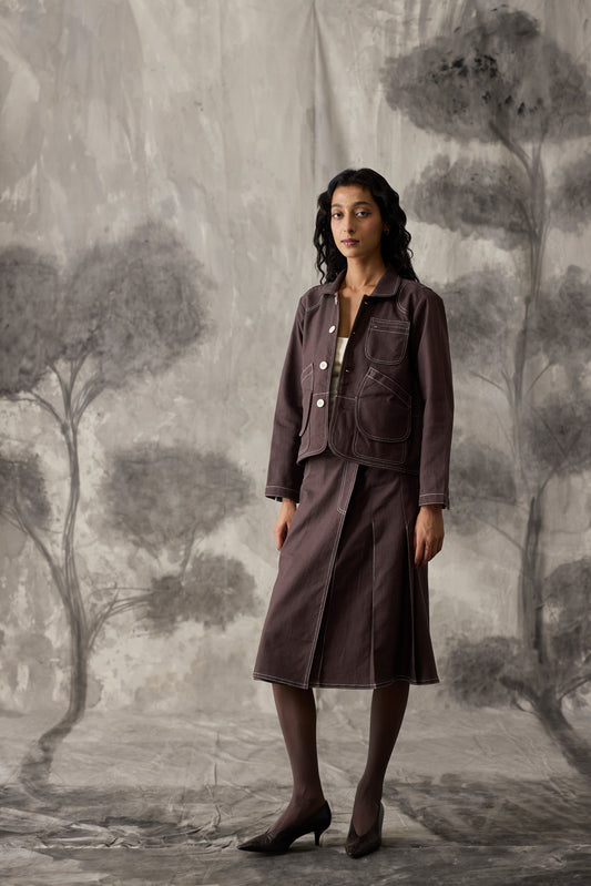 Linen Field Jacket - Women