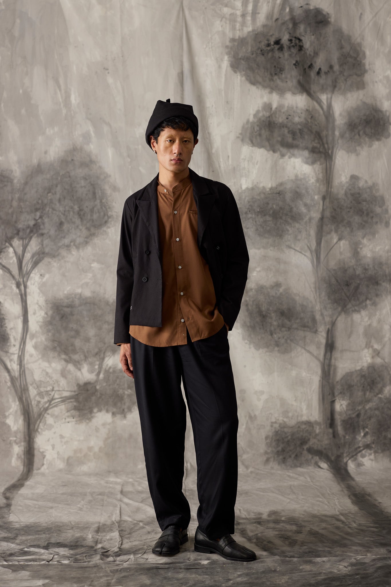 Scratched Blazer - Men