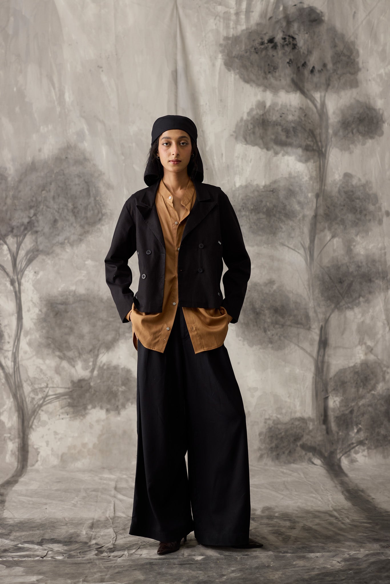 Scratched Blazer - Women