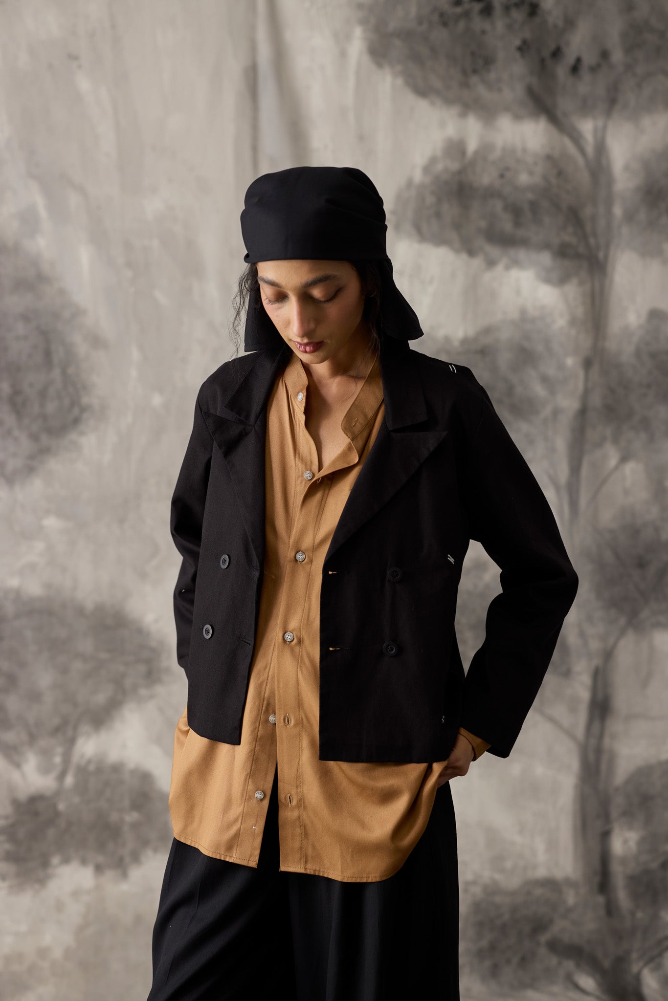 Scratched Blazer - Women