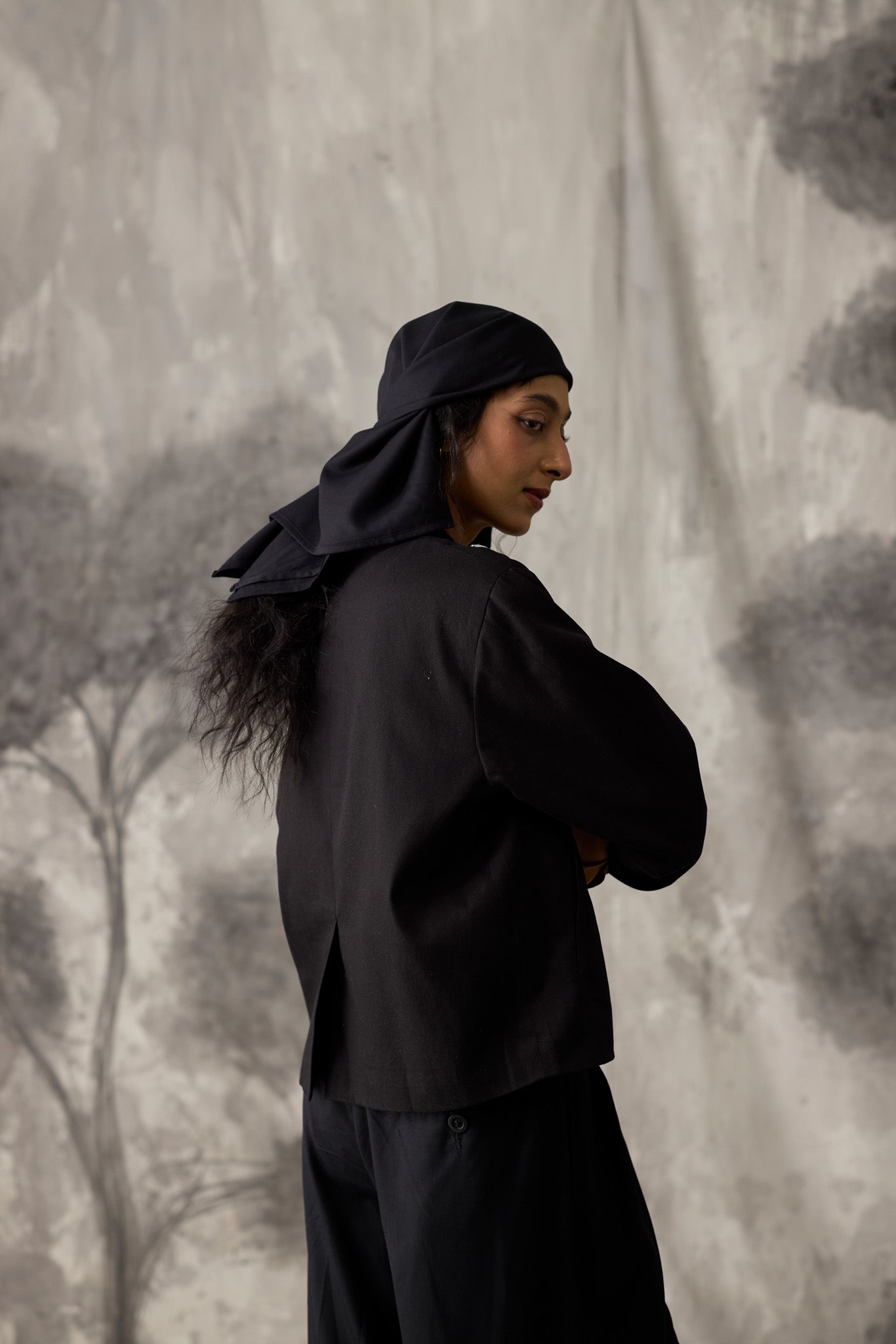 Scratched Blazer - Women