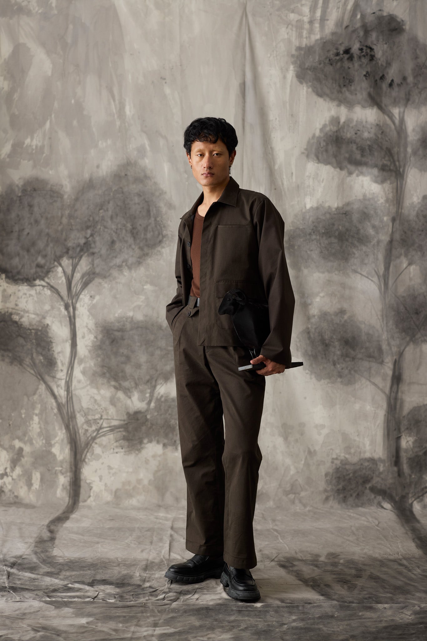 Dark Grey Work Jacket