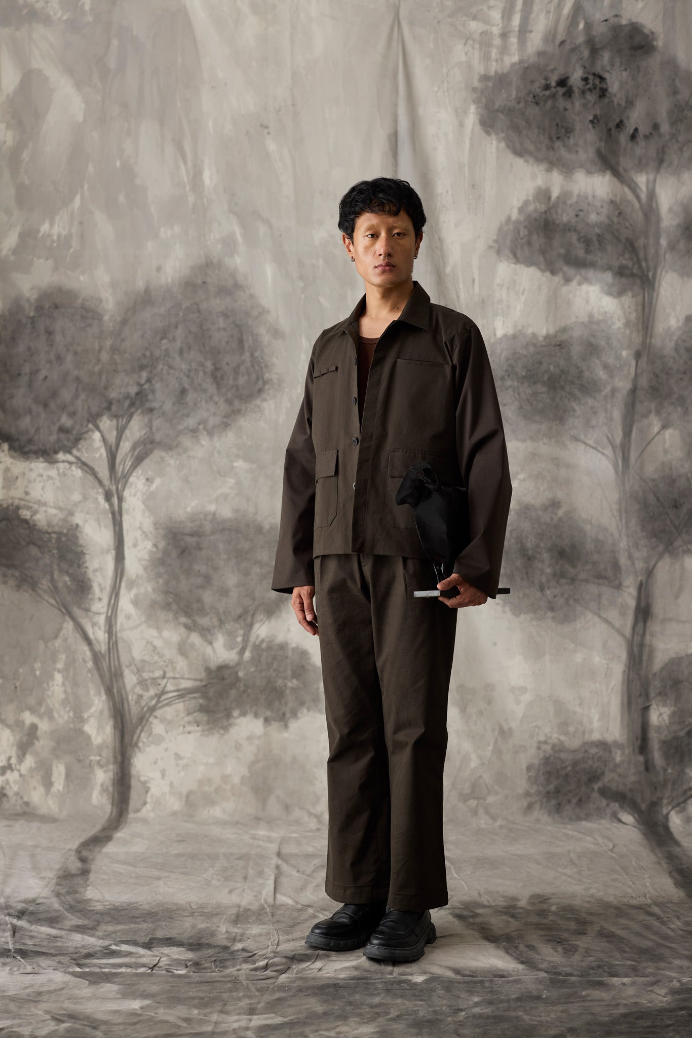 Dark Grey Work Jacket