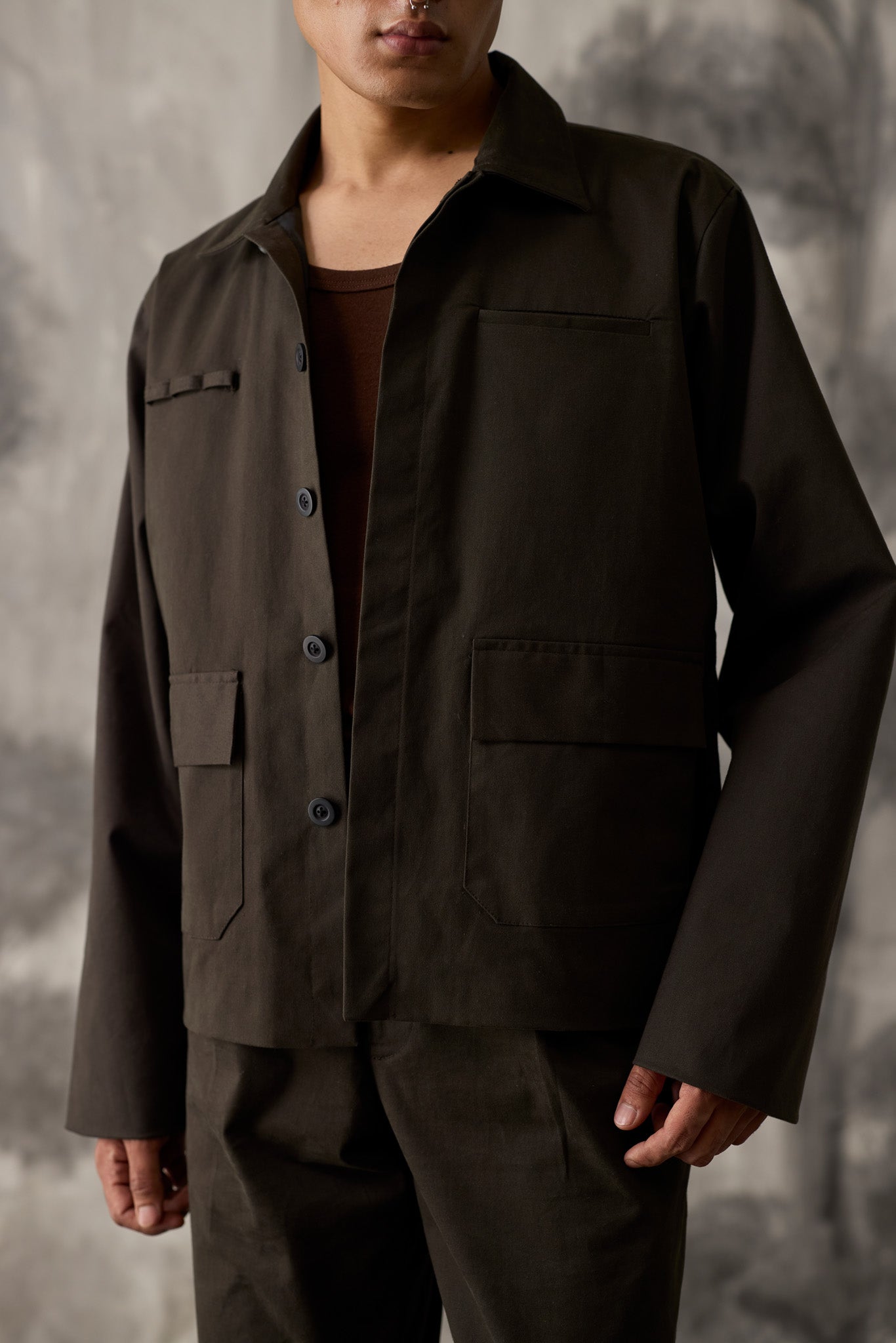 Dark Grey Work Jacket