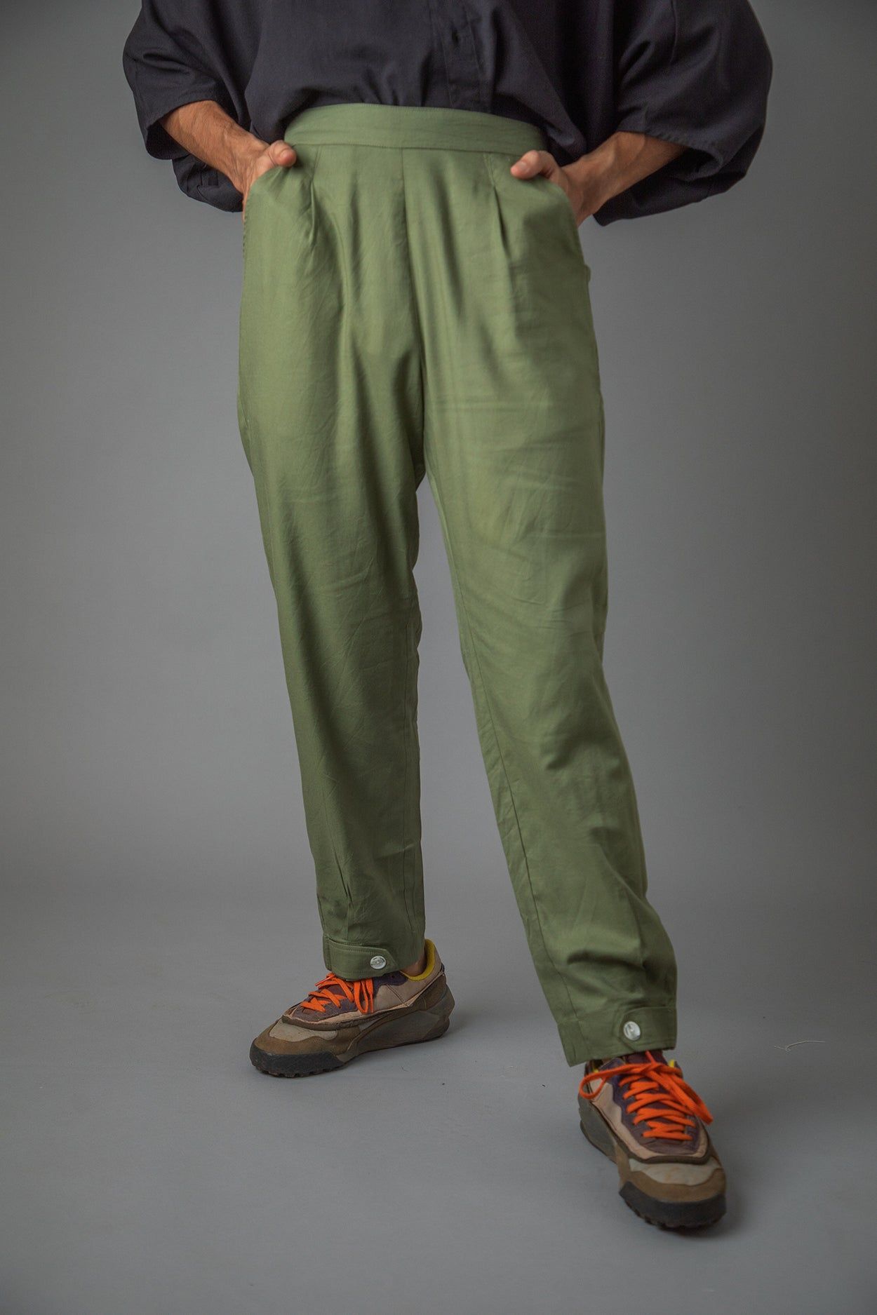 Ebony Green Comfort Pant