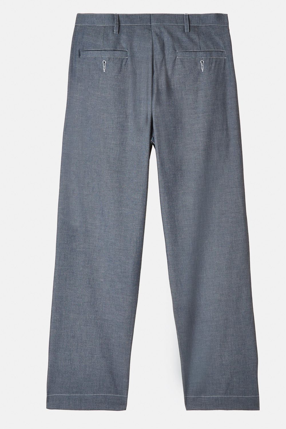 Wide Fit Pants - Stone Grey