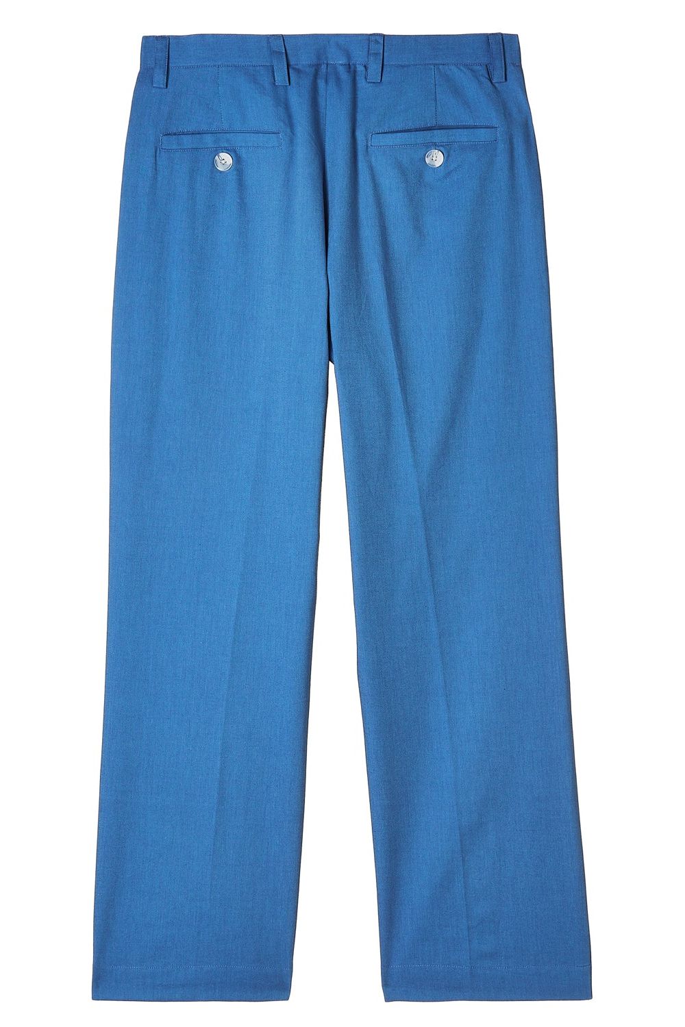 Elevated Essentials - Wide Fit Blue Pants