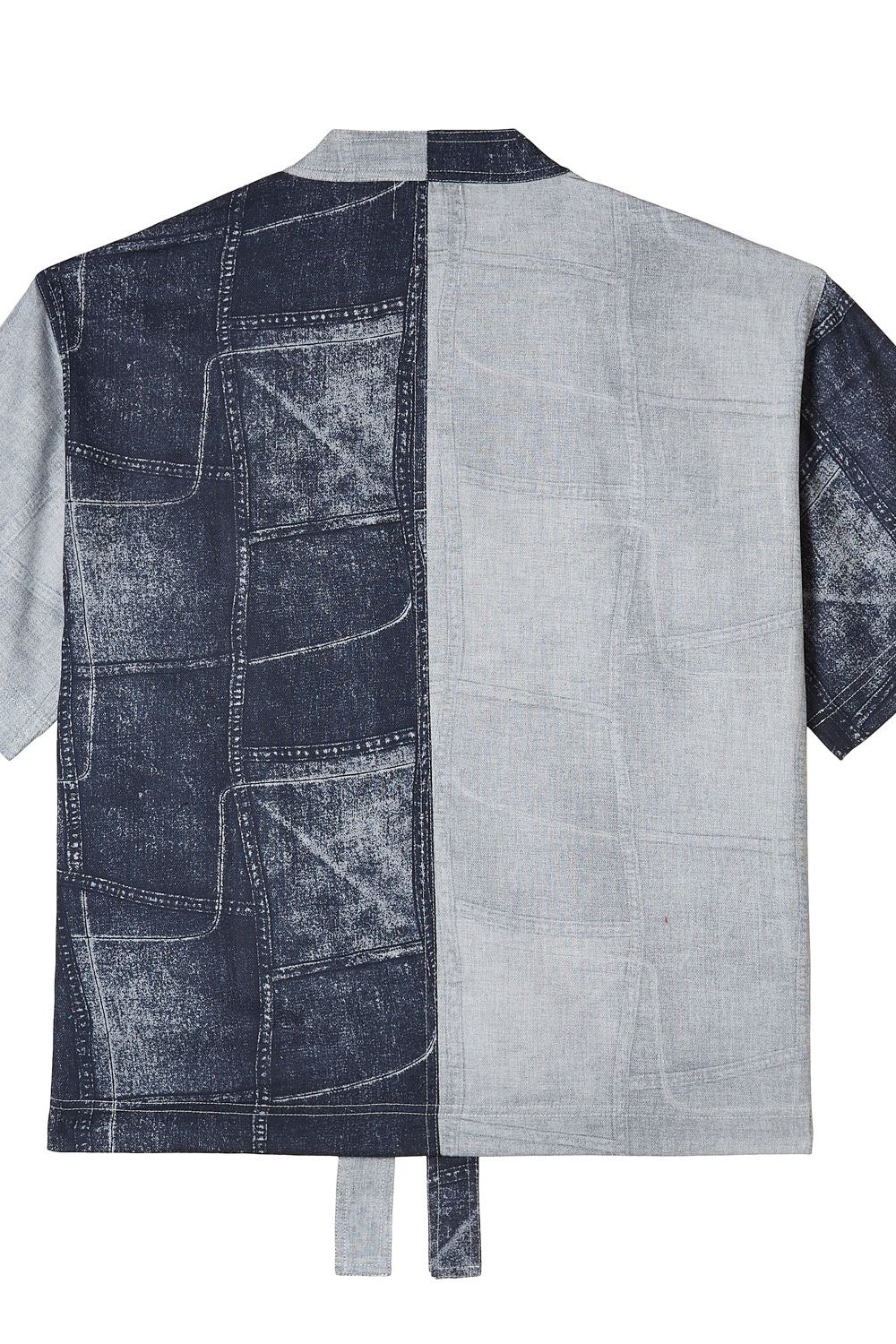 Blue Acid Wash Noragi