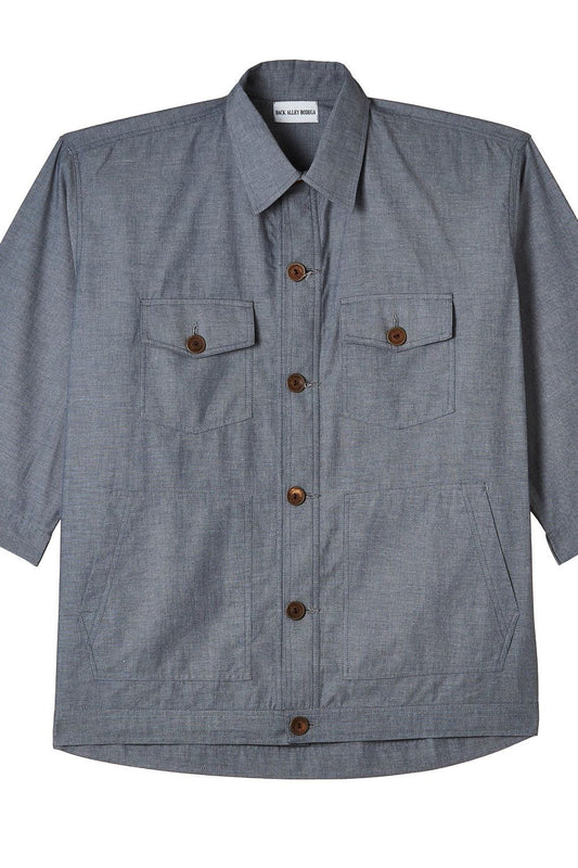 Stone Grey Overshirt