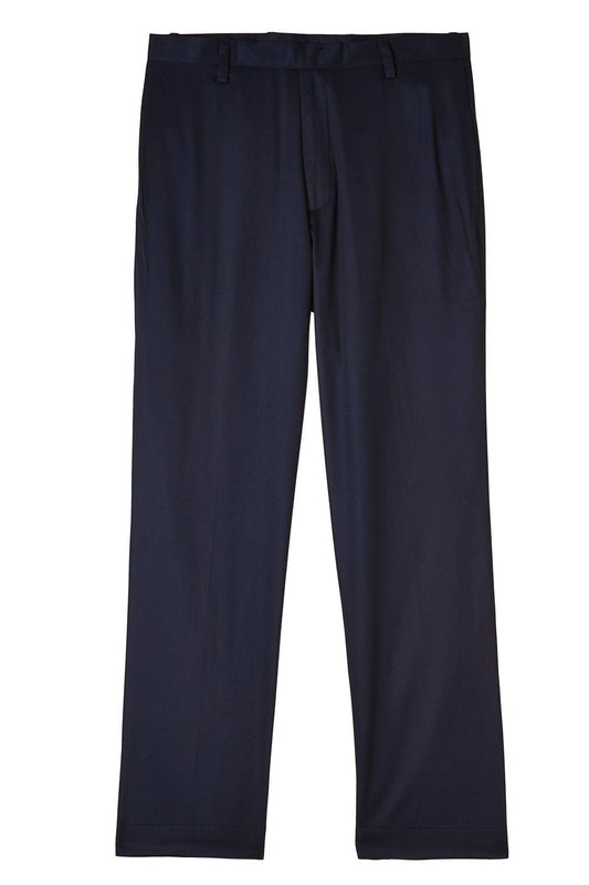 Elevated Essentials - Wide Fit Navy Blue Pants