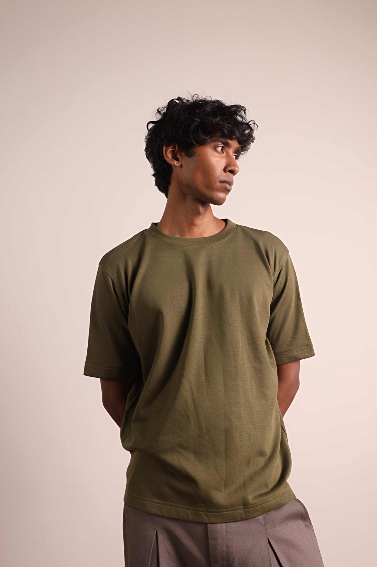 Core Knit T-Shirt - Green