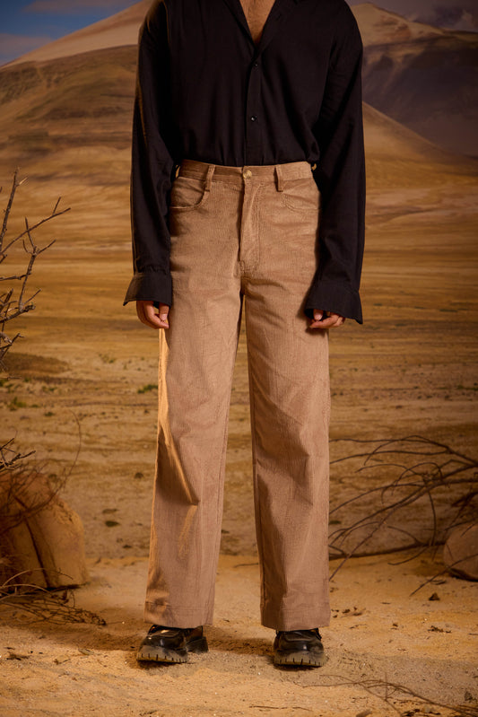 Corduroy Wide Fit Trousers