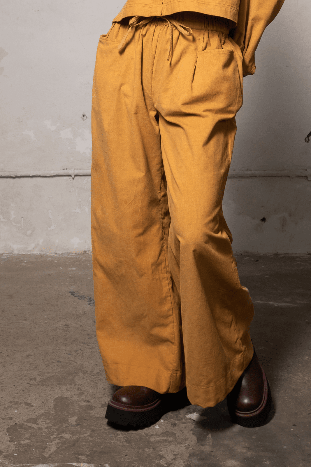 Butterscotch Baggy Pants