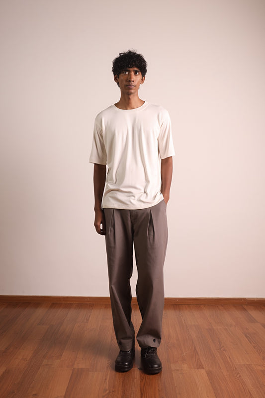 Core Knit T-Shirt - White